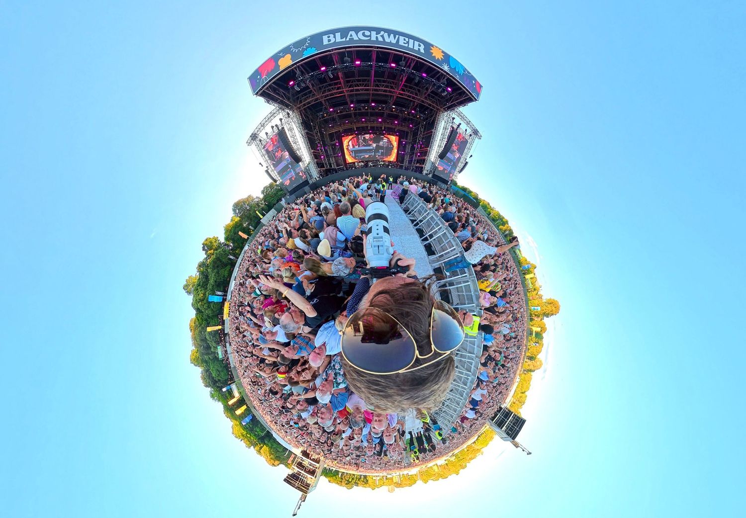 Stevie Wonder at Blackwier Field Cardiff 2025 Insa360