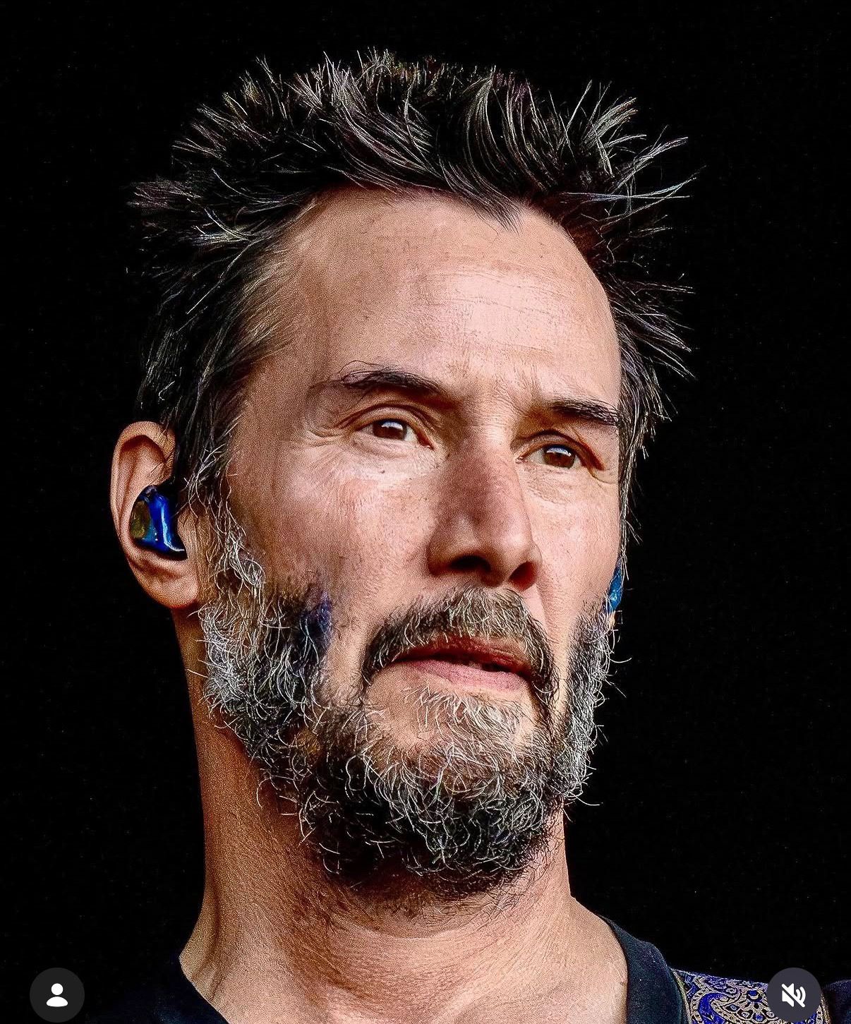 Keanu Reeves of Dog Star playing at the Primavera Sounds Festival 2024 Barcelona