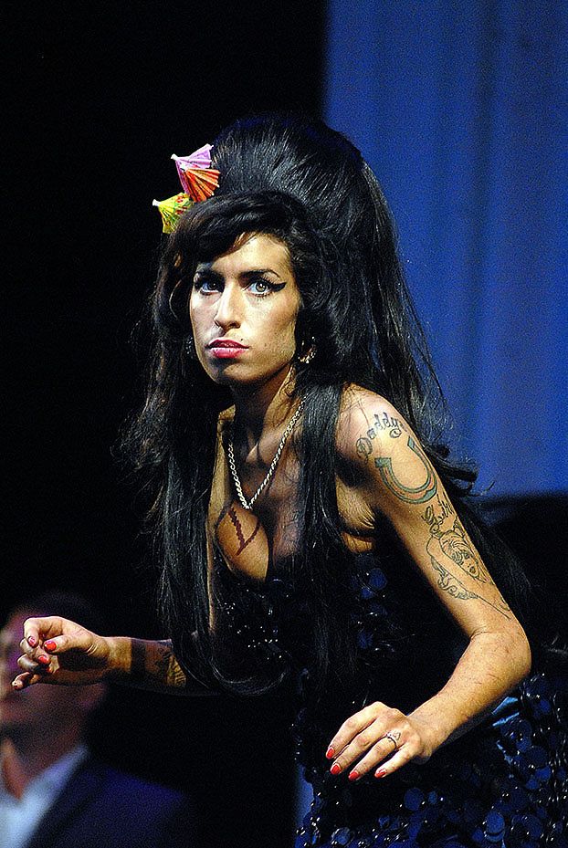 Amy Winehouse at The Glastonbury Festival 2008