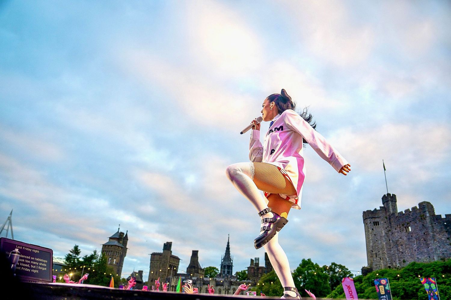 Katy Perry on the Out of Office Tour Cardiff Castle 2026