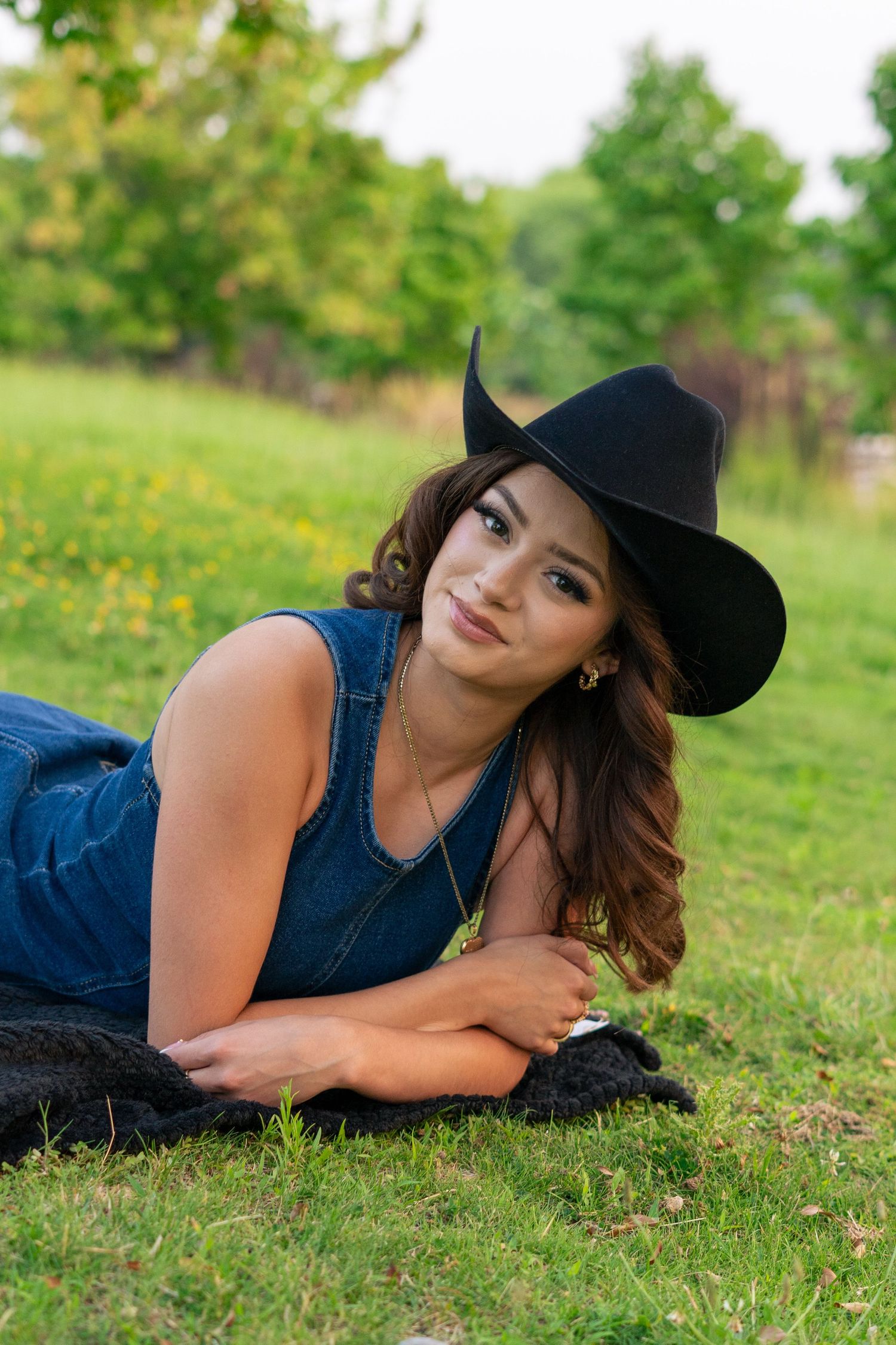 Senior portrait photo.