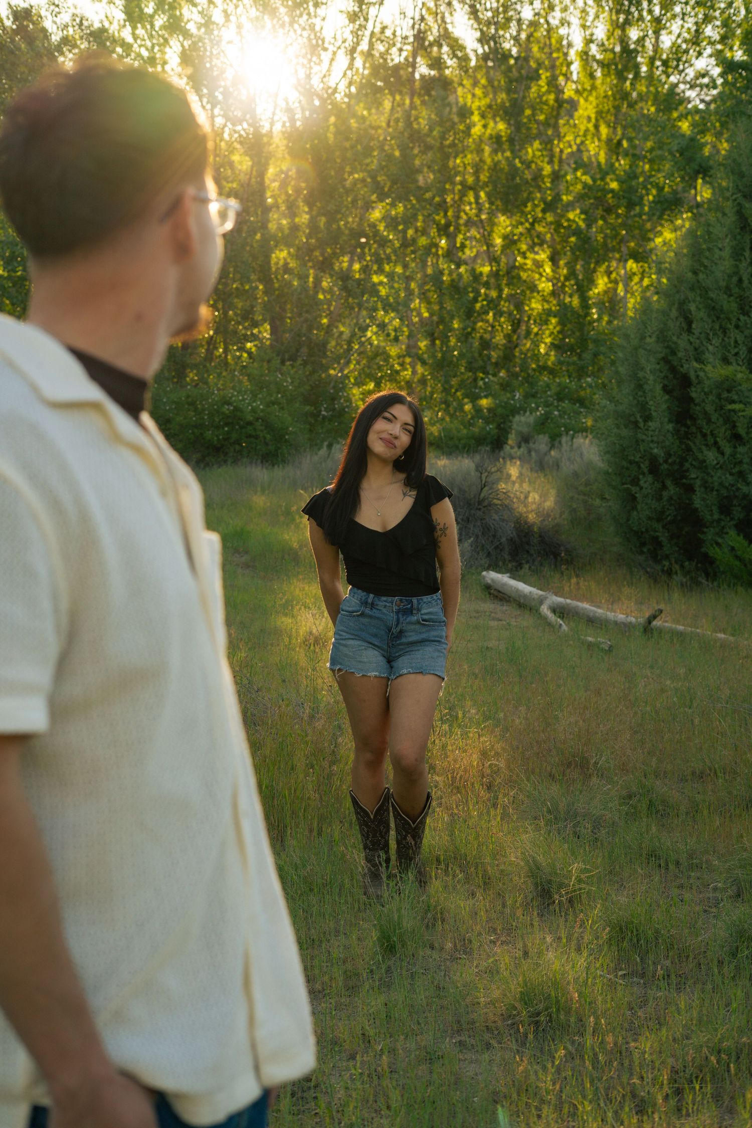 Couple photo in Boise, Idaho.