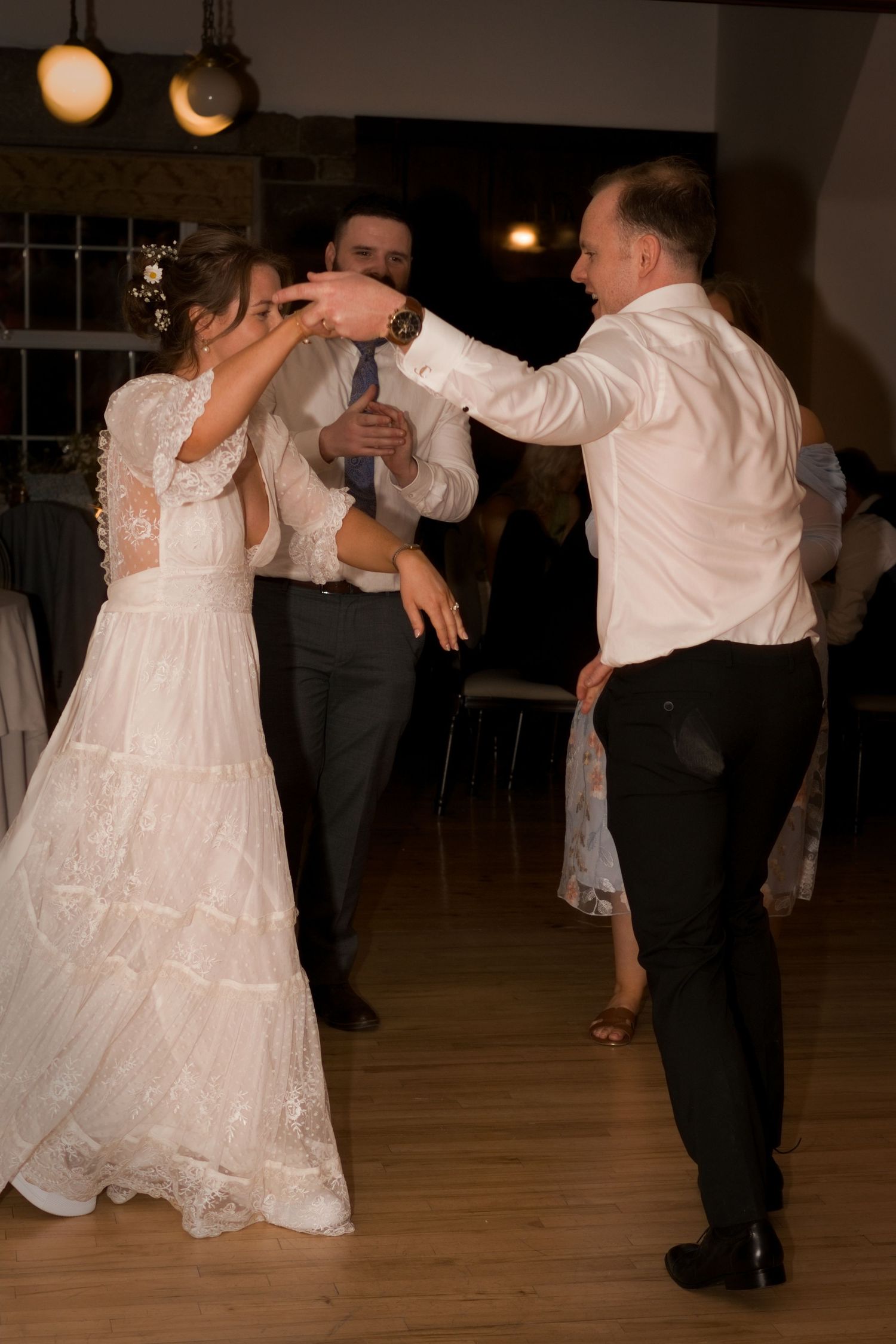 Bride and groom dancing at their Gold Coast wedding