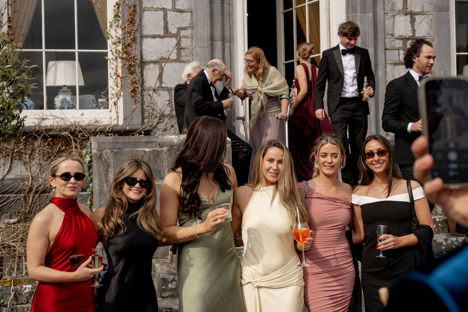 Guests at a Brisbane wedding