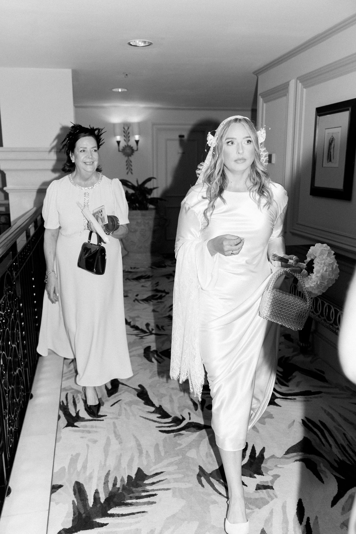 People in white ghost costumes pose in sequence showing spooky Halloween party fun.