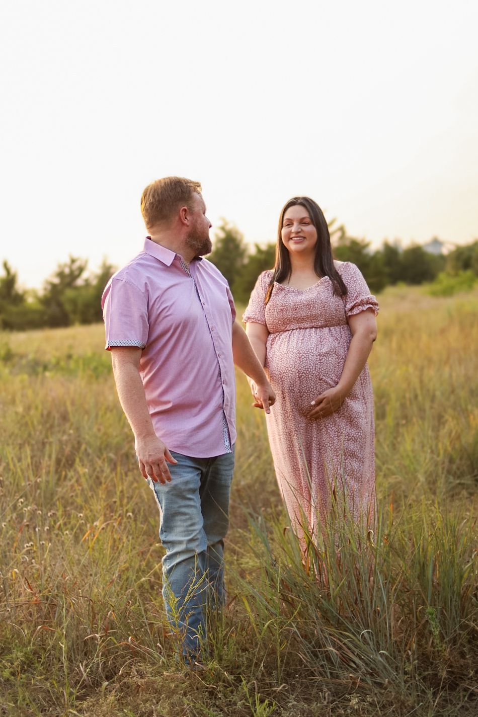 Luxury maternity session in Dallas–Fort Worth