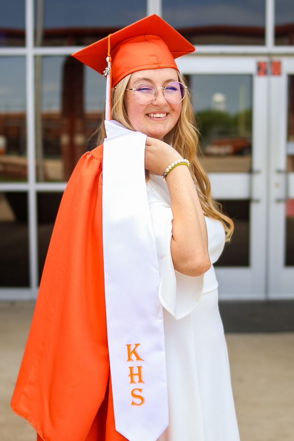 High school graduation session outdoors, luxury photography by Perry Posed