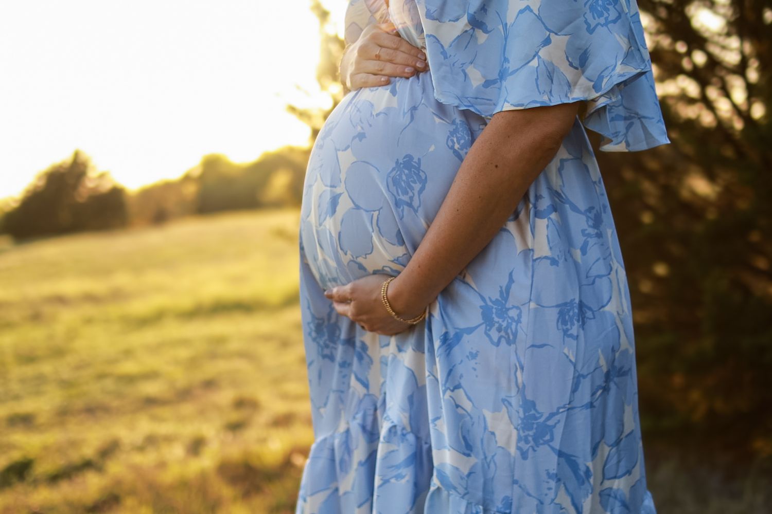 Modern Maternity portrait with a timeless and confident look, Perry Posed original