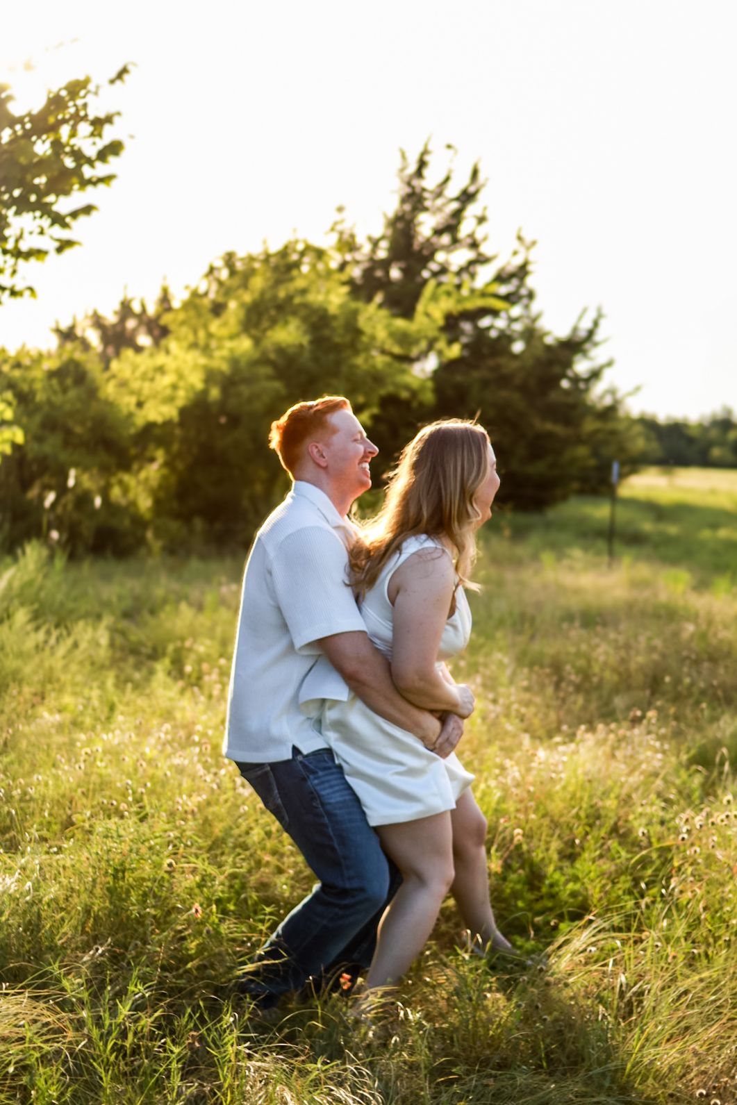 Luxury engagement session in Dallas–Fort Worth