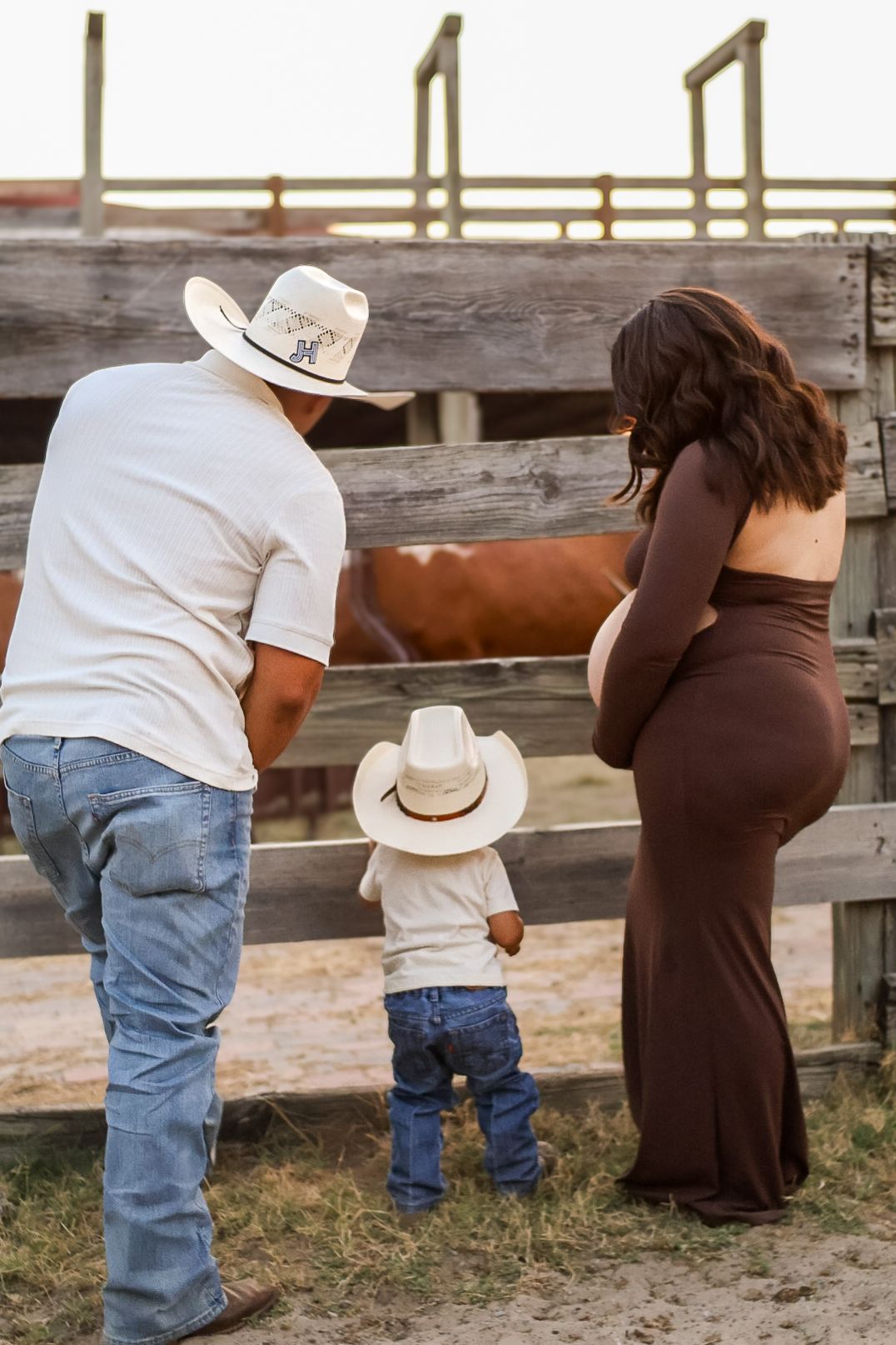 Luxury lifestyle family photo with parents and kids laughing together in DFW