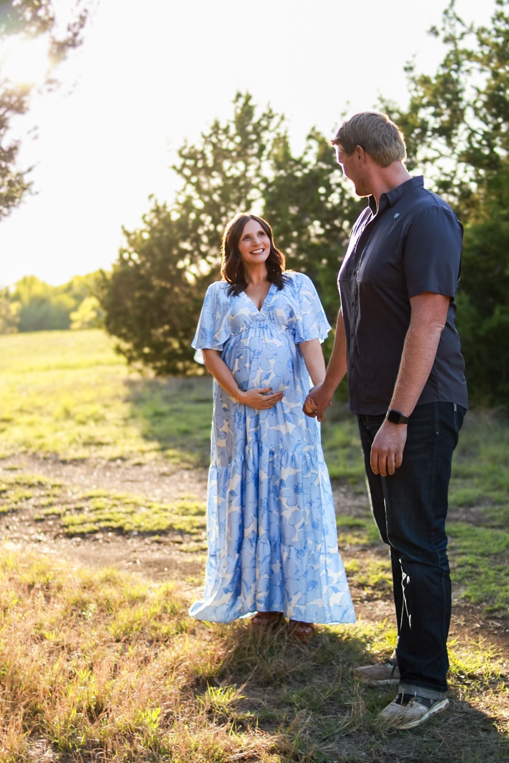 Luxury DFW Maternity photography, Perry Posed Original