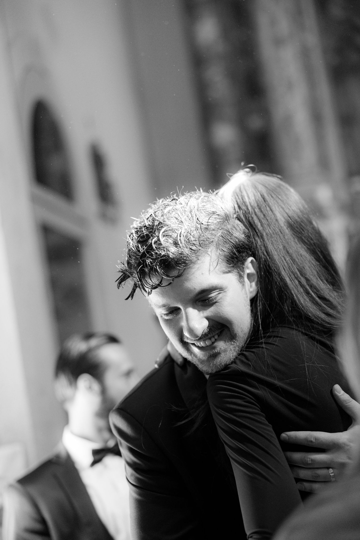 Dynamic black and white sequence capturing dance movements and expressions.