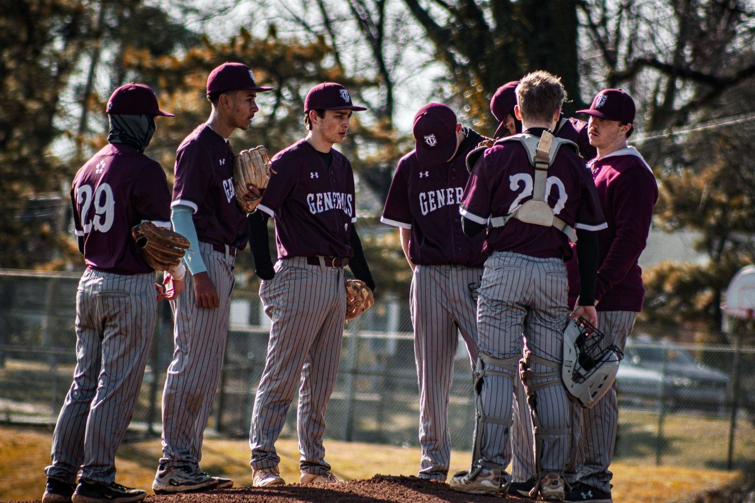 Highschool baseball team