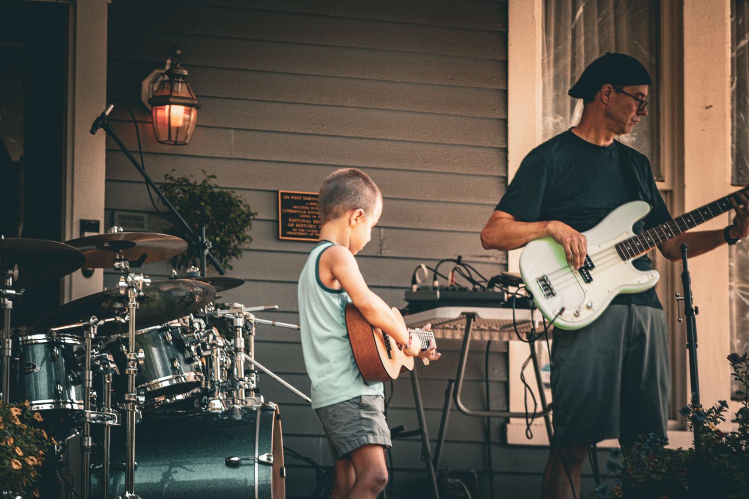 Kid, with Porch Light Revival Band