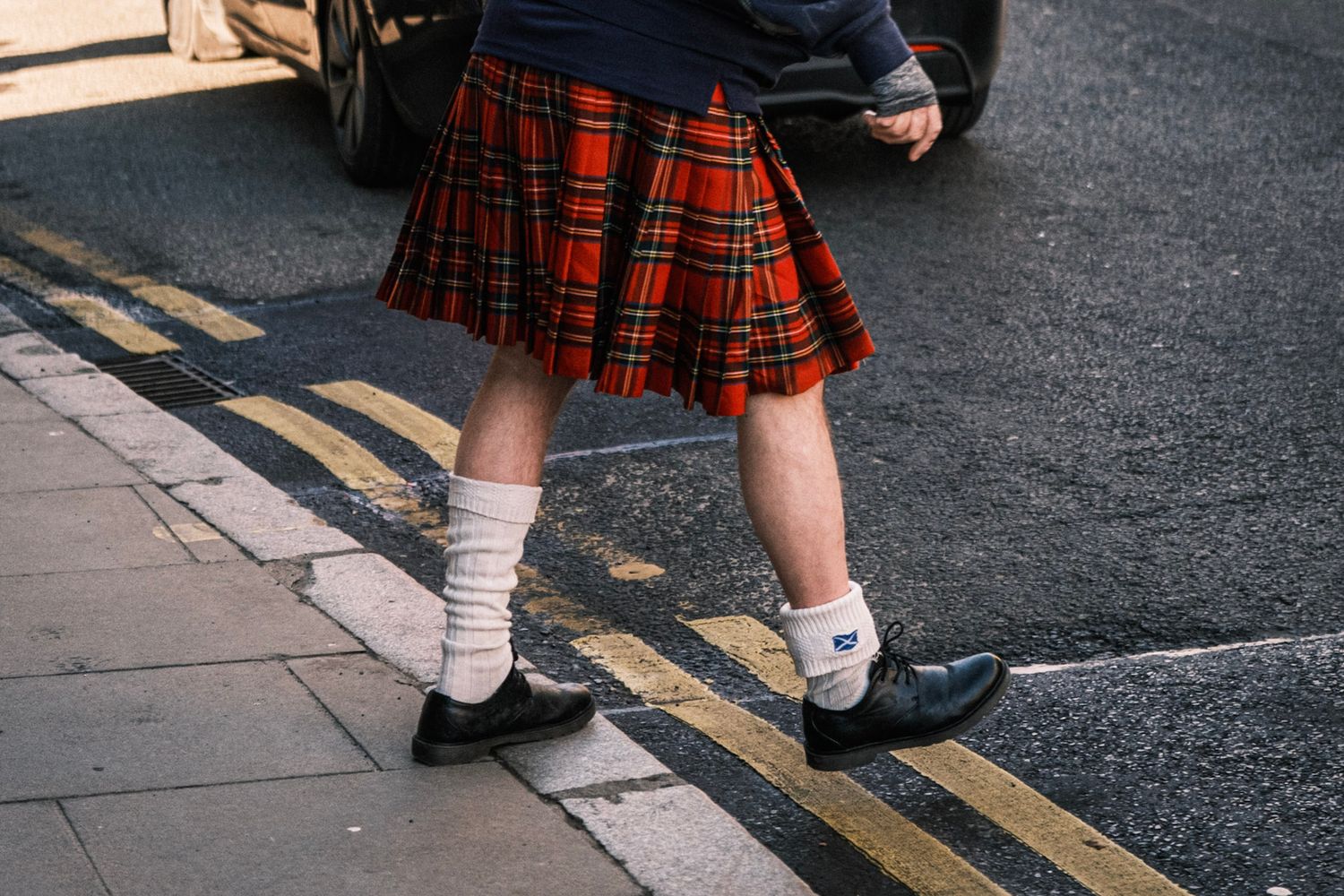 kilt photo in scotland