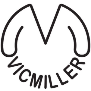 Logo the the fashion designer Vic Miller
