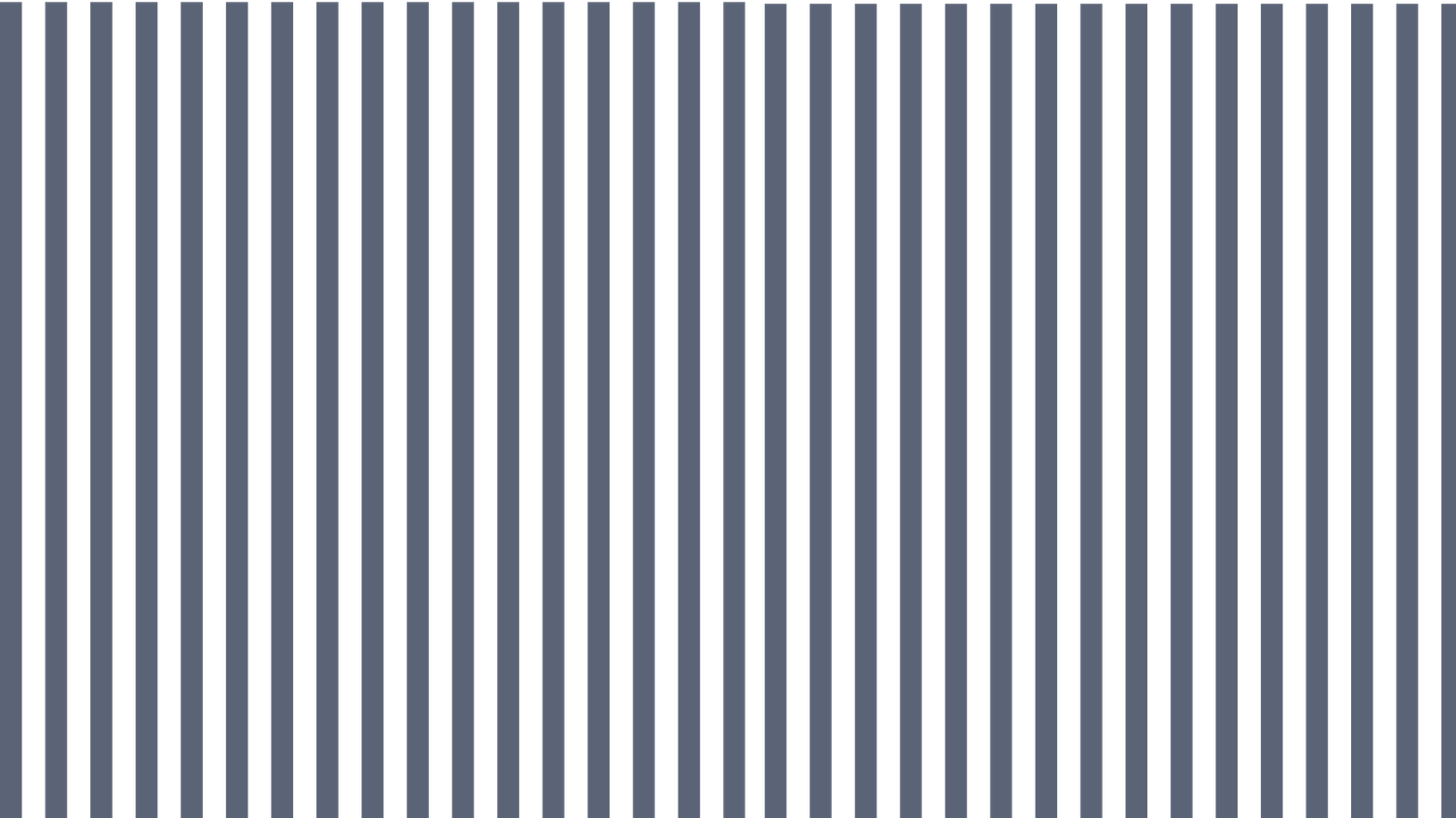 A close-up of a vertical barcode pattern in black and white stripes arranged in parallel lines.