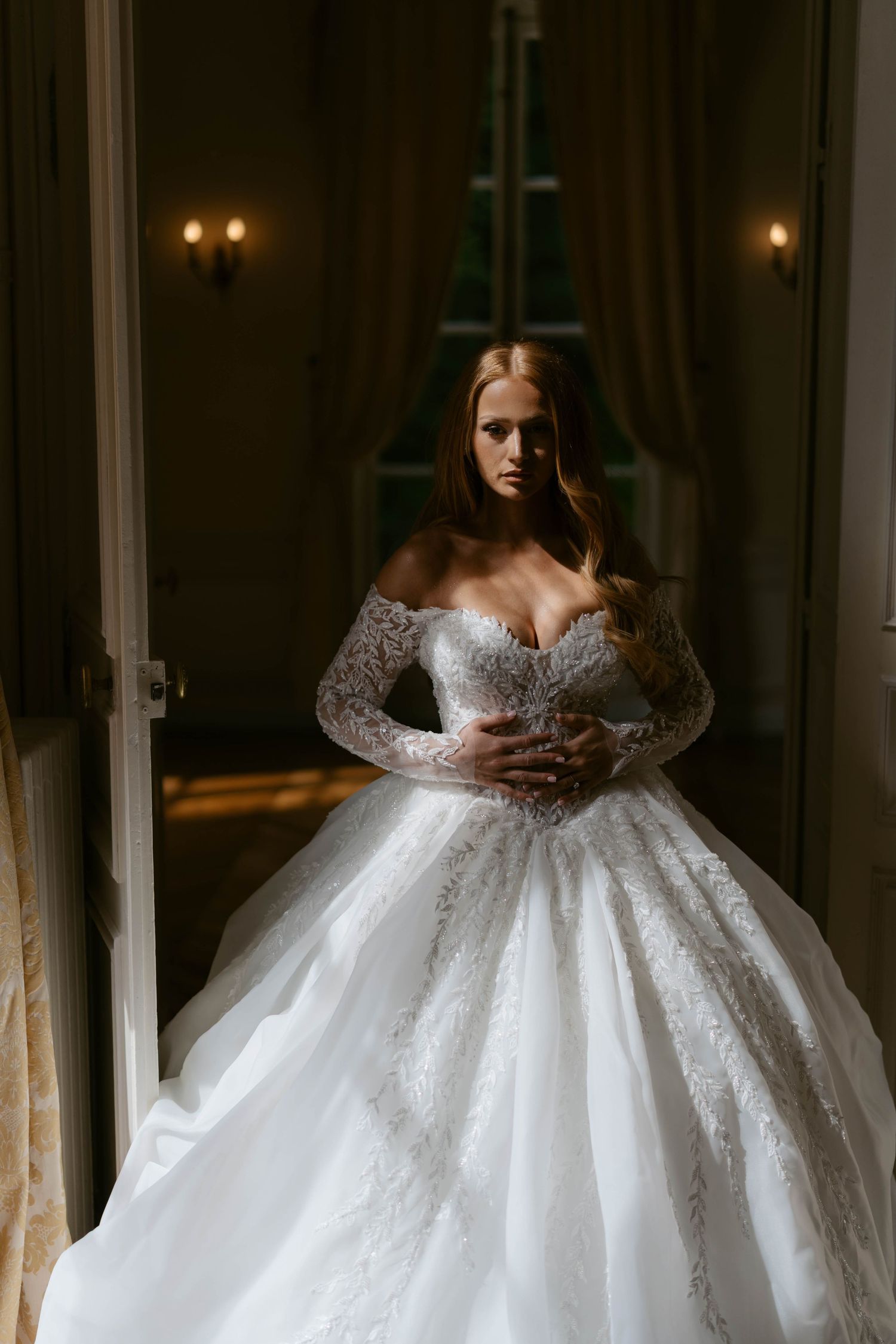 Editorial Wedding Session Musuem Wedding