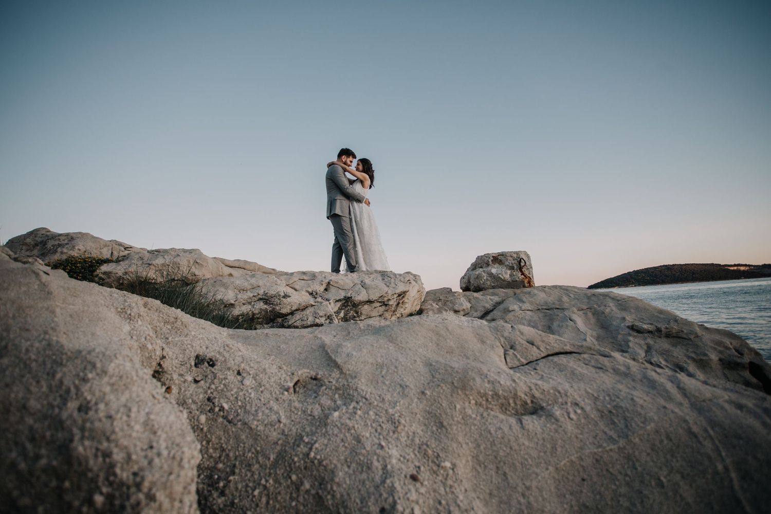 Dubrovnik Engagement photographer Croatia
Wedding couple walking hand-in-hand along the shores of Dubrovnik