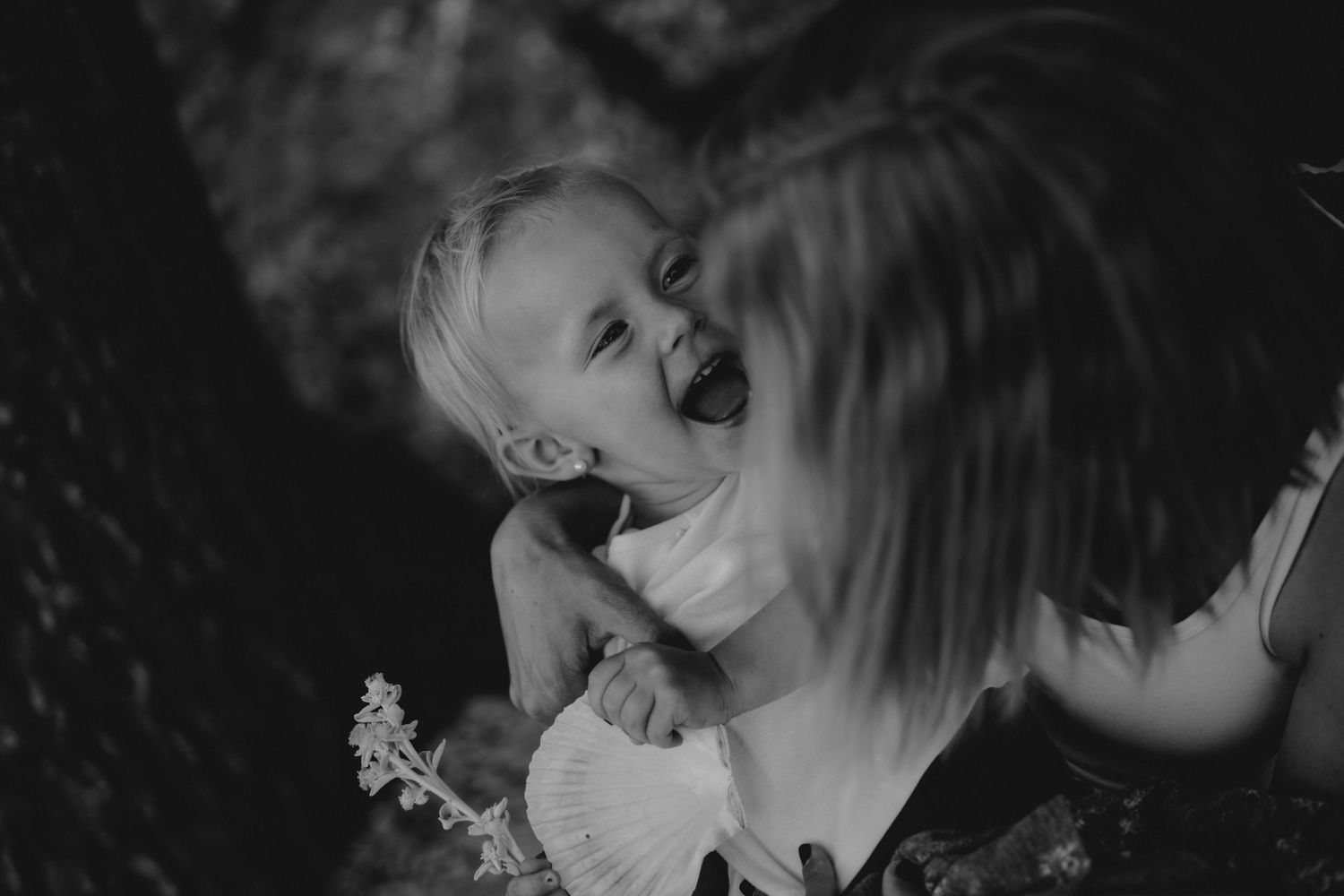 Hvar Engagement photographer Croatia
Parents and children laughing together during a family vacation session by the sea in Hvar