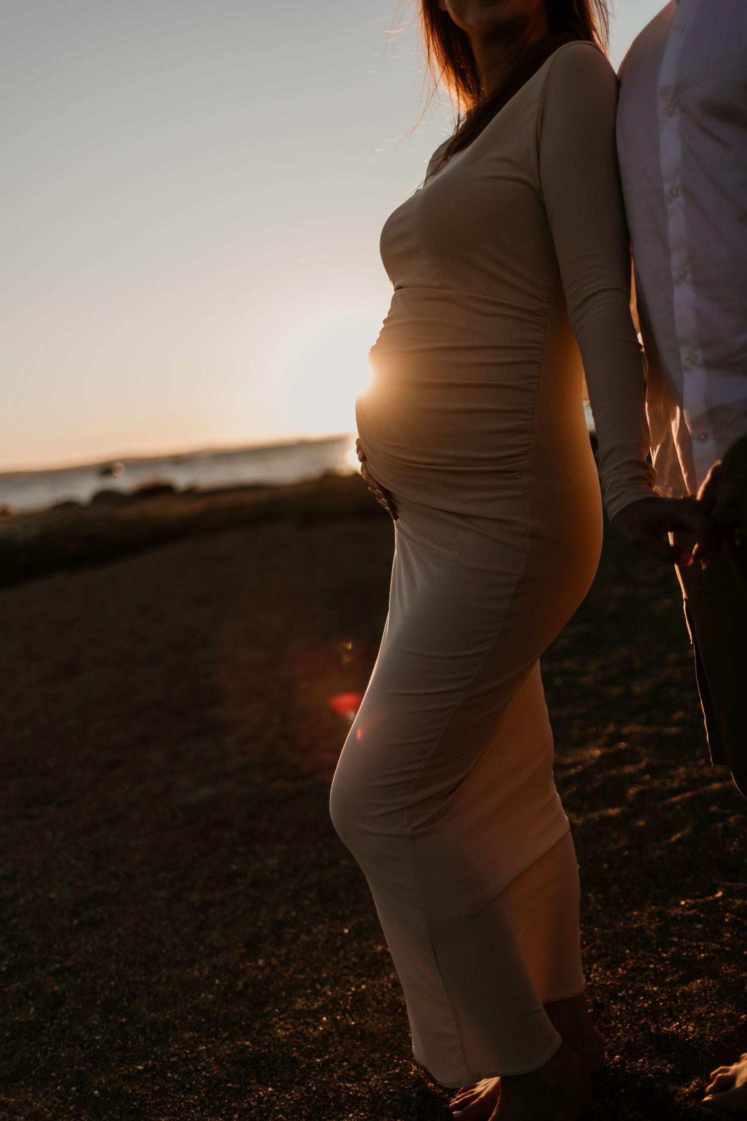 Pregnancy photoshoot on the Adriatic coast with turquoise sea and rocky backdrop
Elopement photographer Split Hvar  Dubrovnik