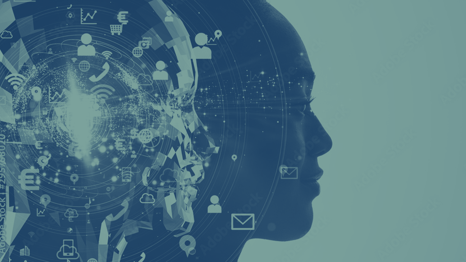 double exporsure of a woman and AI reveal the tech and humanity of Indicia Labs