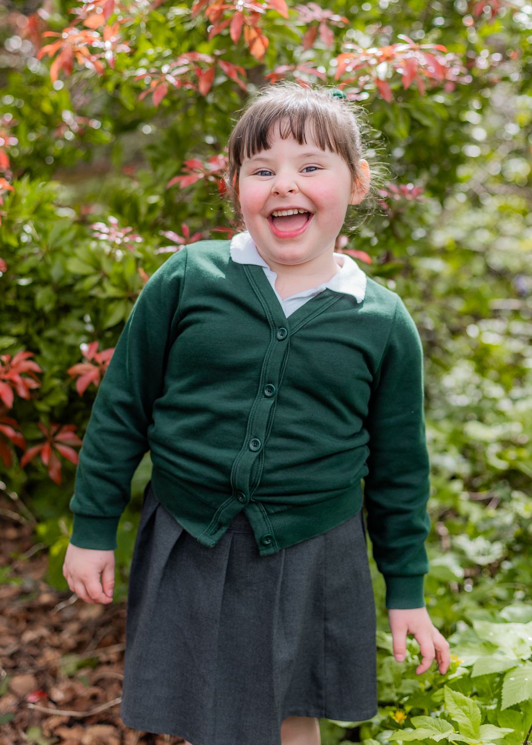 Natural outdoor nursery and school photographer