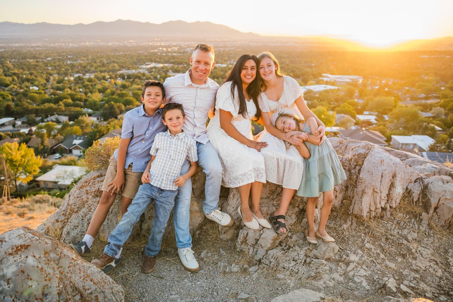 family photos during your Park City vacation