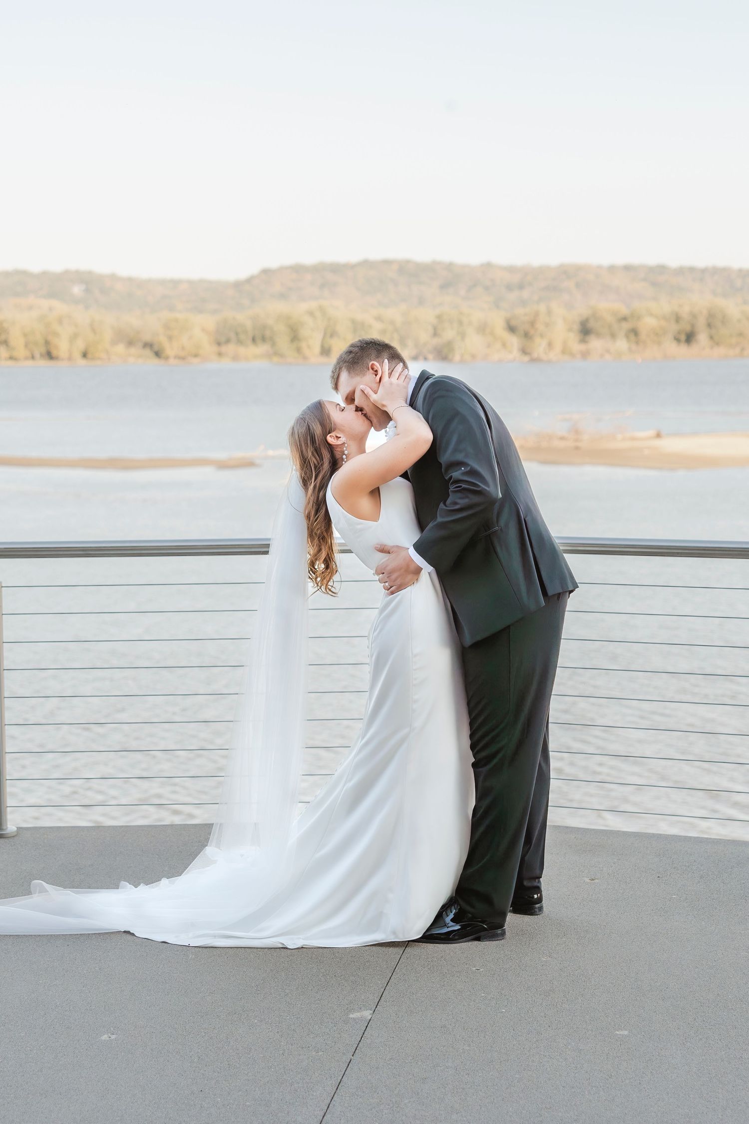 Wedding and engagement photographer based in Dubuque, Iowa capturing natural, timeless moments.