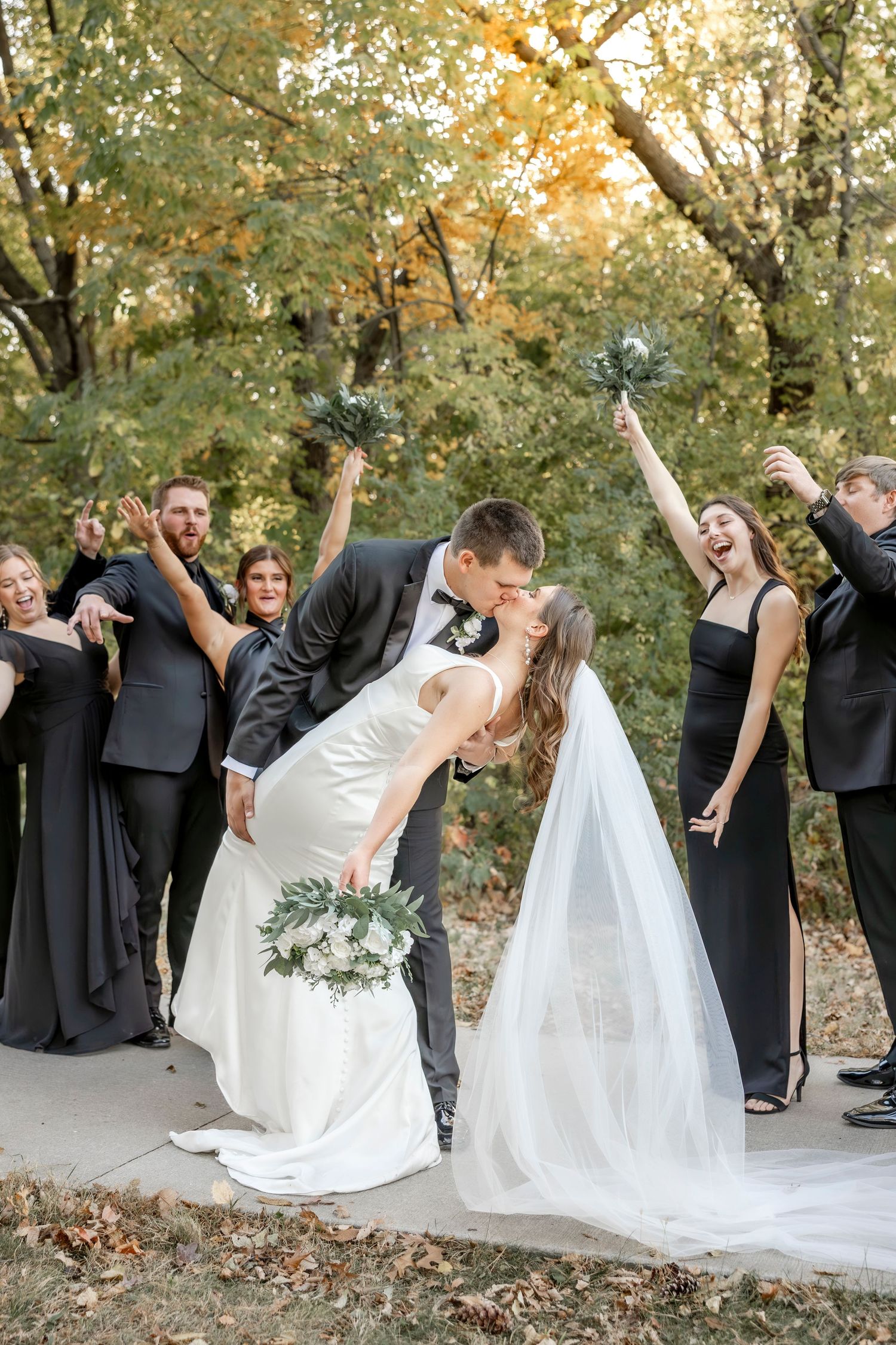 Wedding and engagement photographer based in Dubuque, Iowa capturing natural, timeless moments.