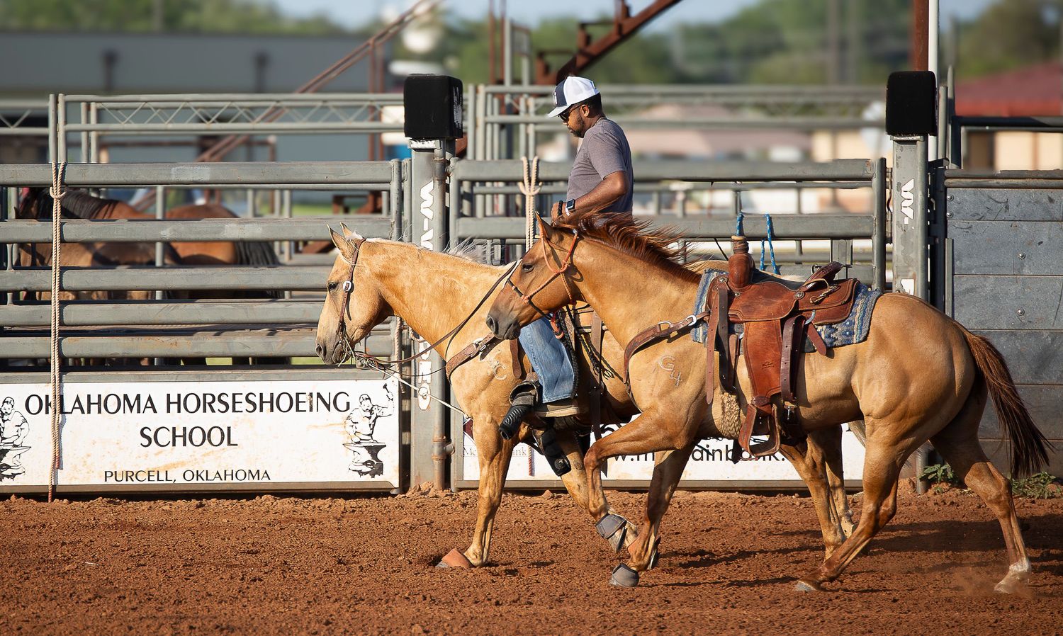 Professional rodeo photography in Oklahoma – action-packed moments of cowboys, bull riding, and barrel racing by R&T Photography