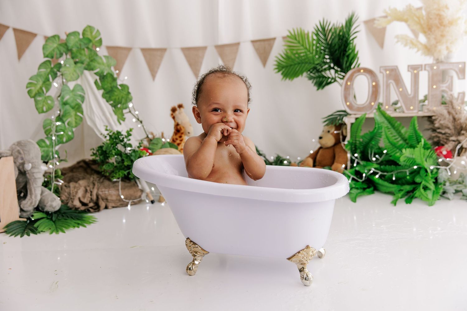 Cake Smash Photoshoot Cannock, Staffordshire, West Midlands, Birmingham