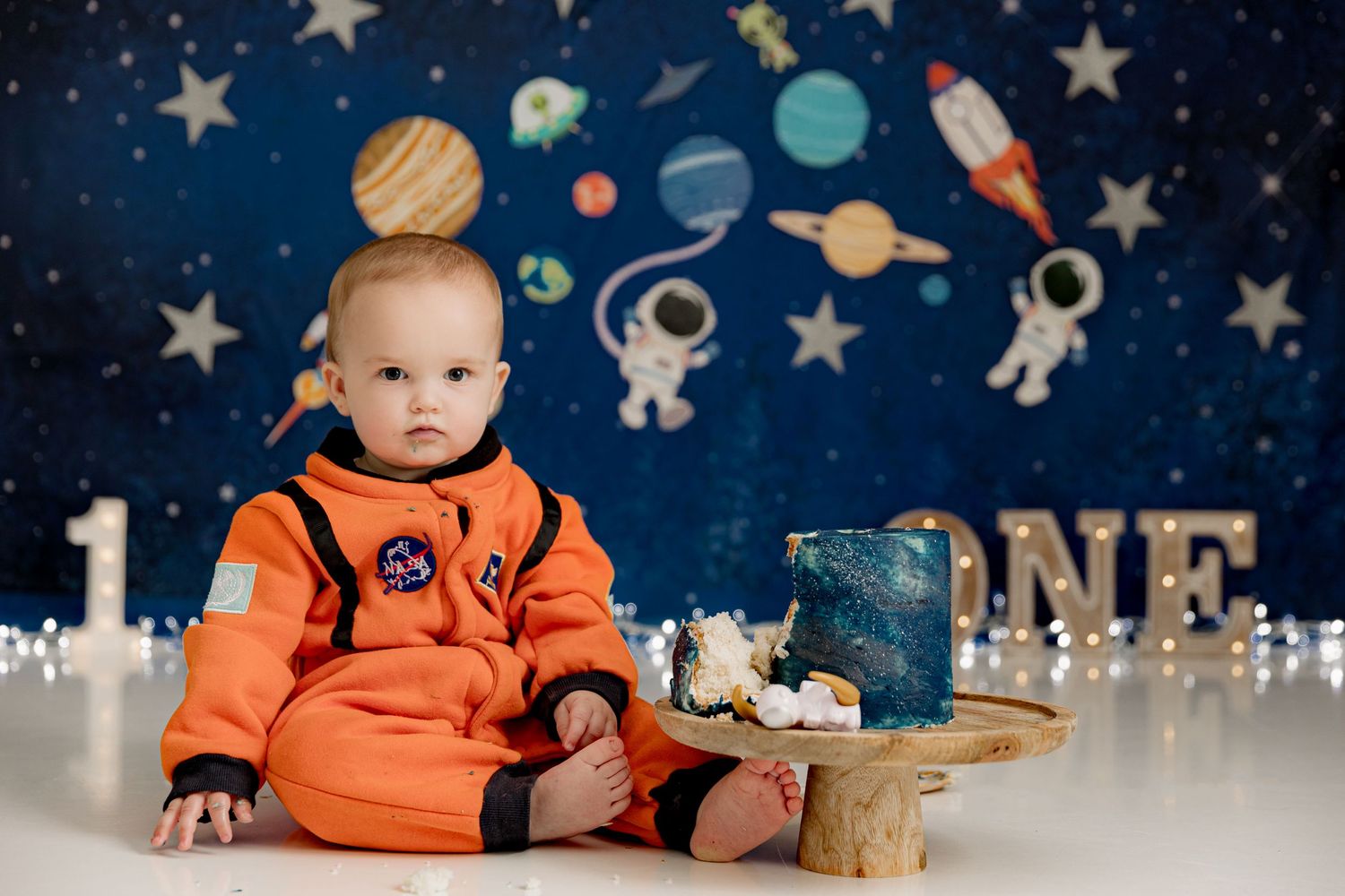 Cake Smash Photoshoot Cannock, Staffordshire, West Midlands, Birmingham