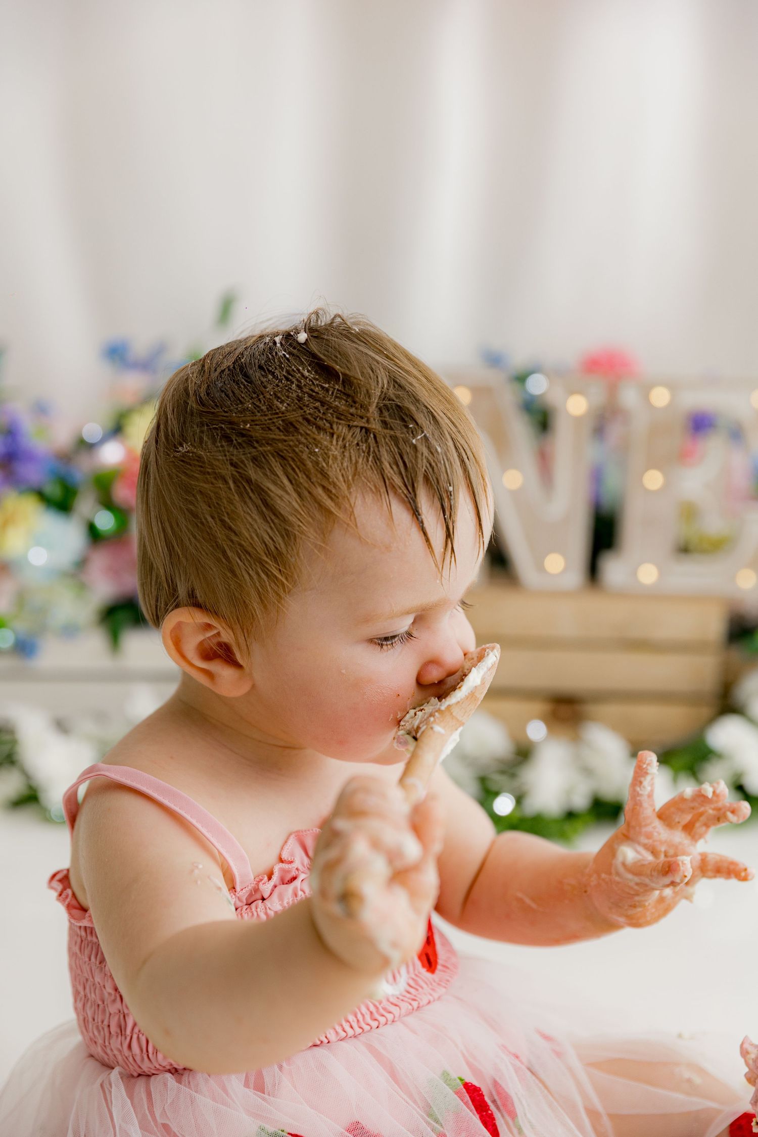 Cake Smash Photoshoot Cannock, Staffordshire, West Midlands, Birmingham