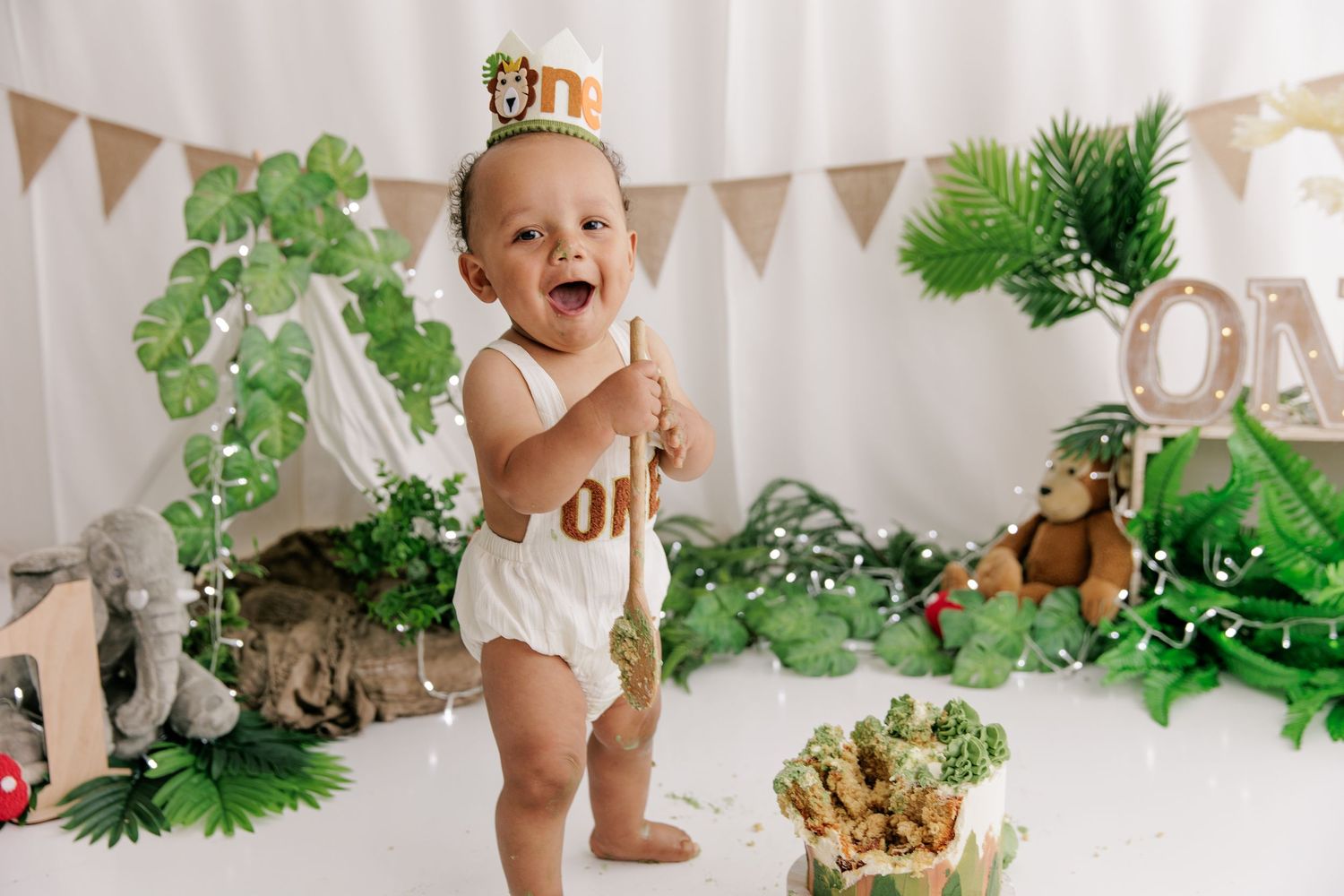Cake Smash Photoshoot Cannock, Staffordshire, West Midlands, Birmingham