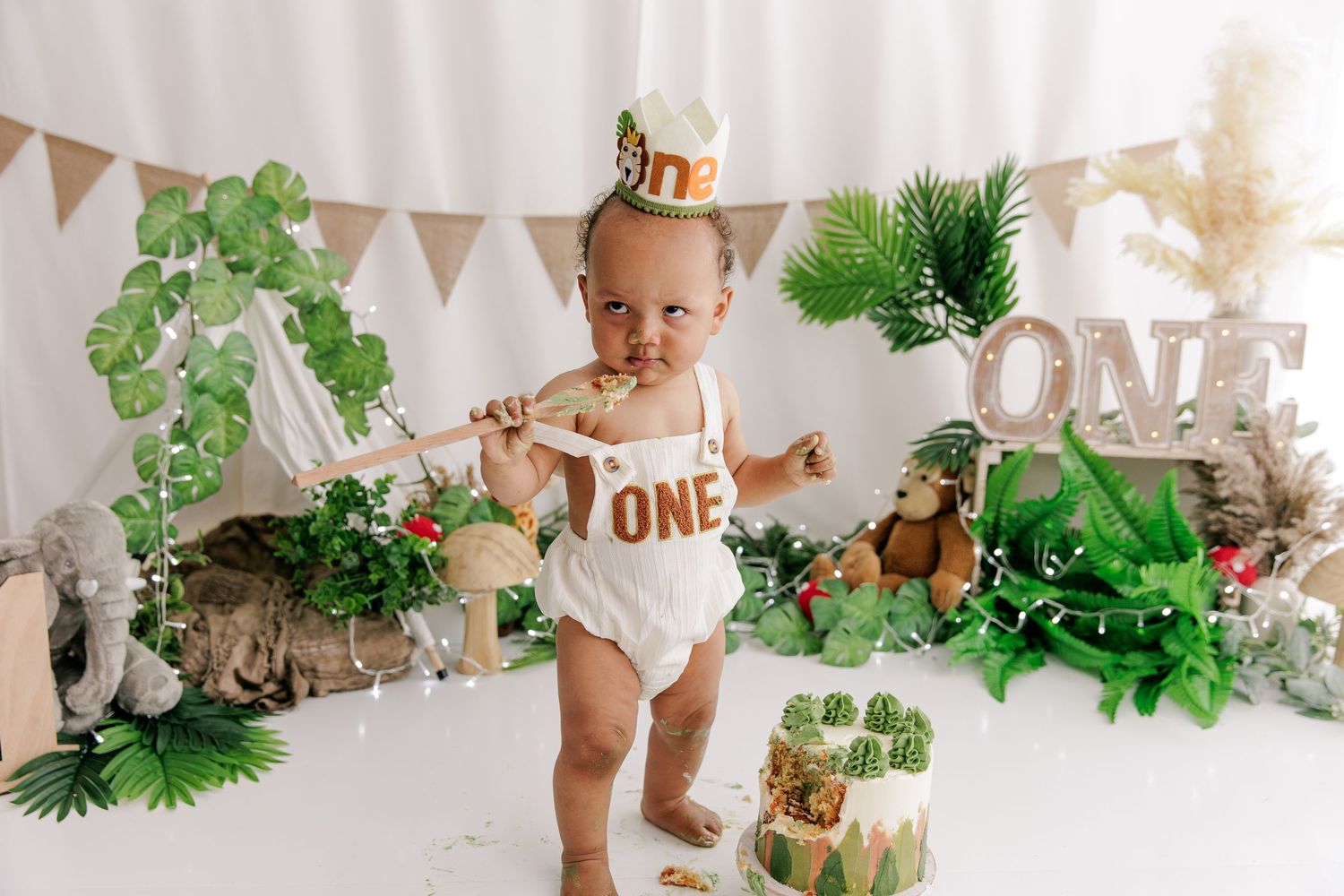 Cake Smash Photoshoot Cannock, Staffordshire, West Midlands, Birmingham