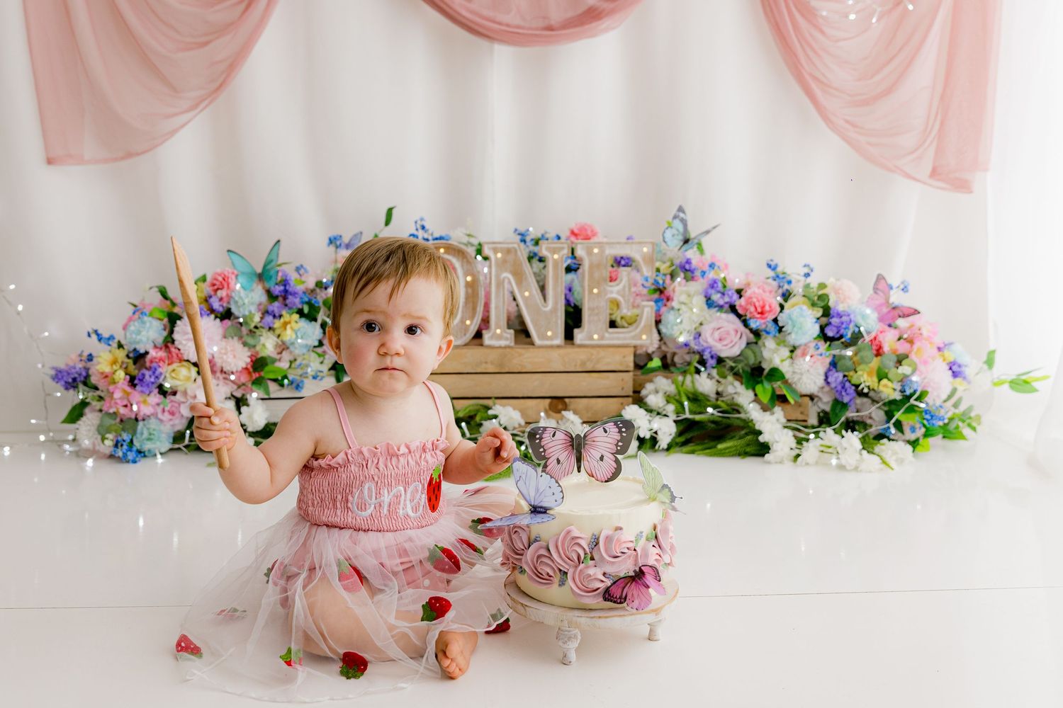 Cake Smash Photoshoot Cannock, Staffordshire, West Midlands, Birmingham