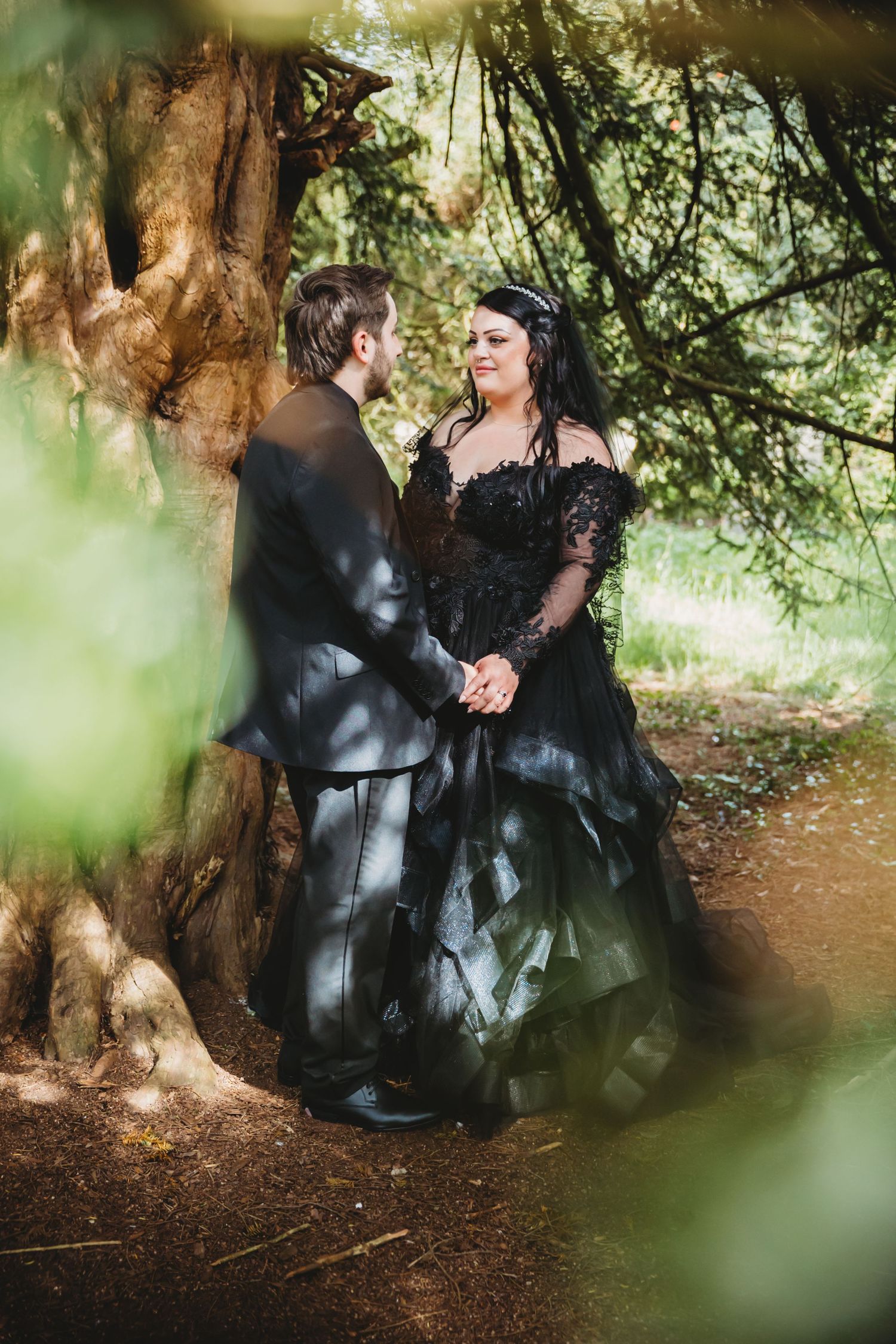 Goth wedding