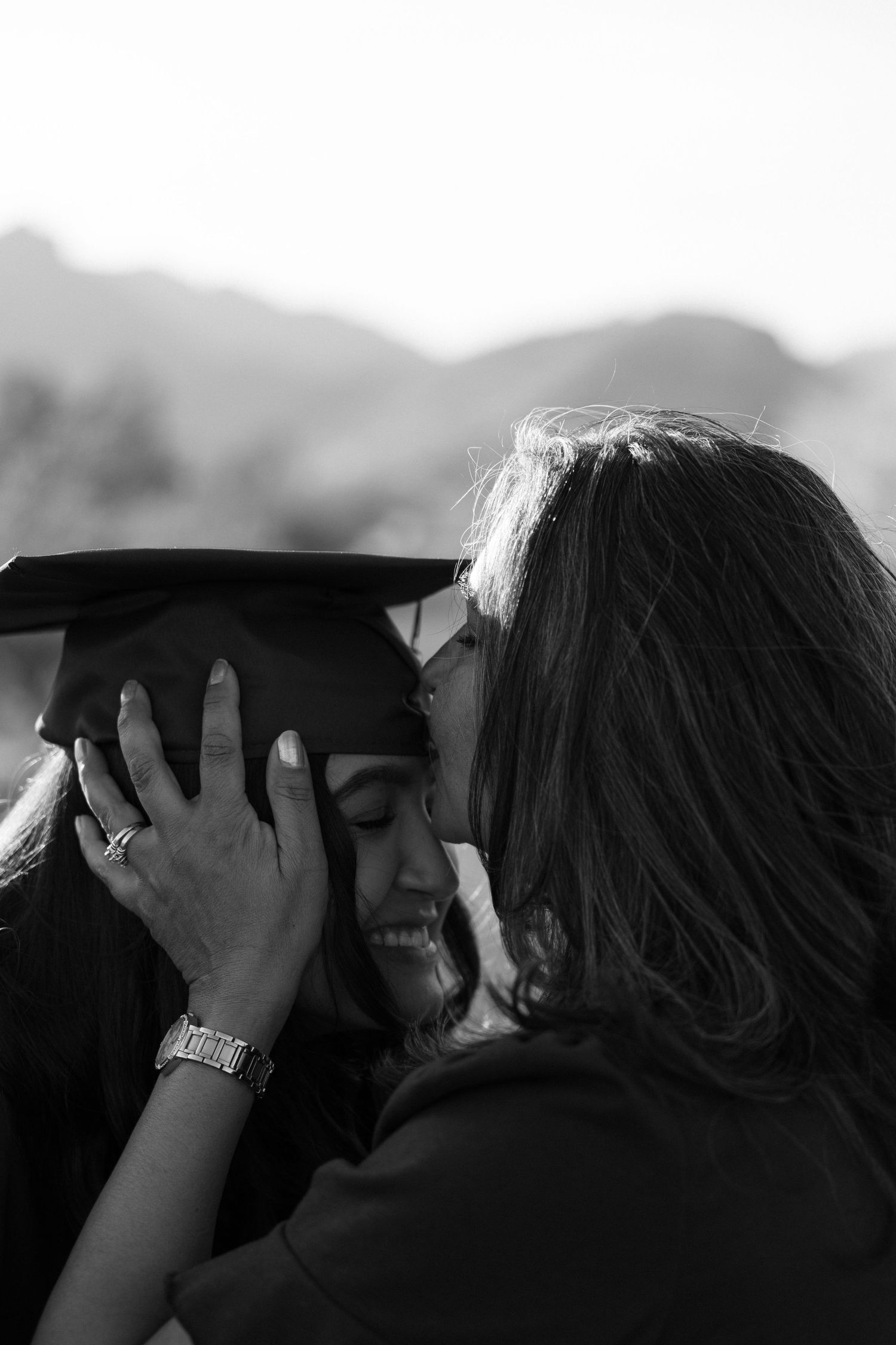 Senior high school graduation session in the White Tank Mountains!
