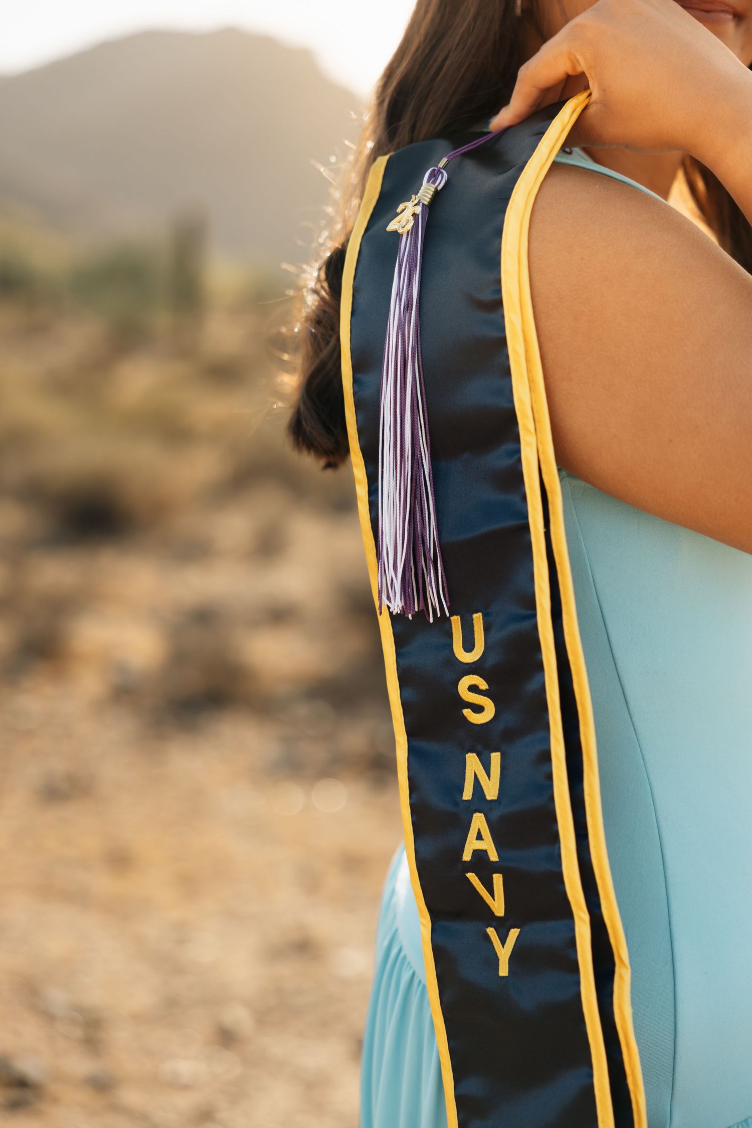 Senior high school graduation session in the White Tank Mountains!