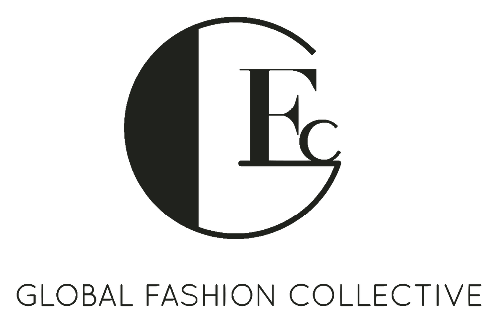 Global Fashion Collective logo featuring bold GFC monogram in black and white design.