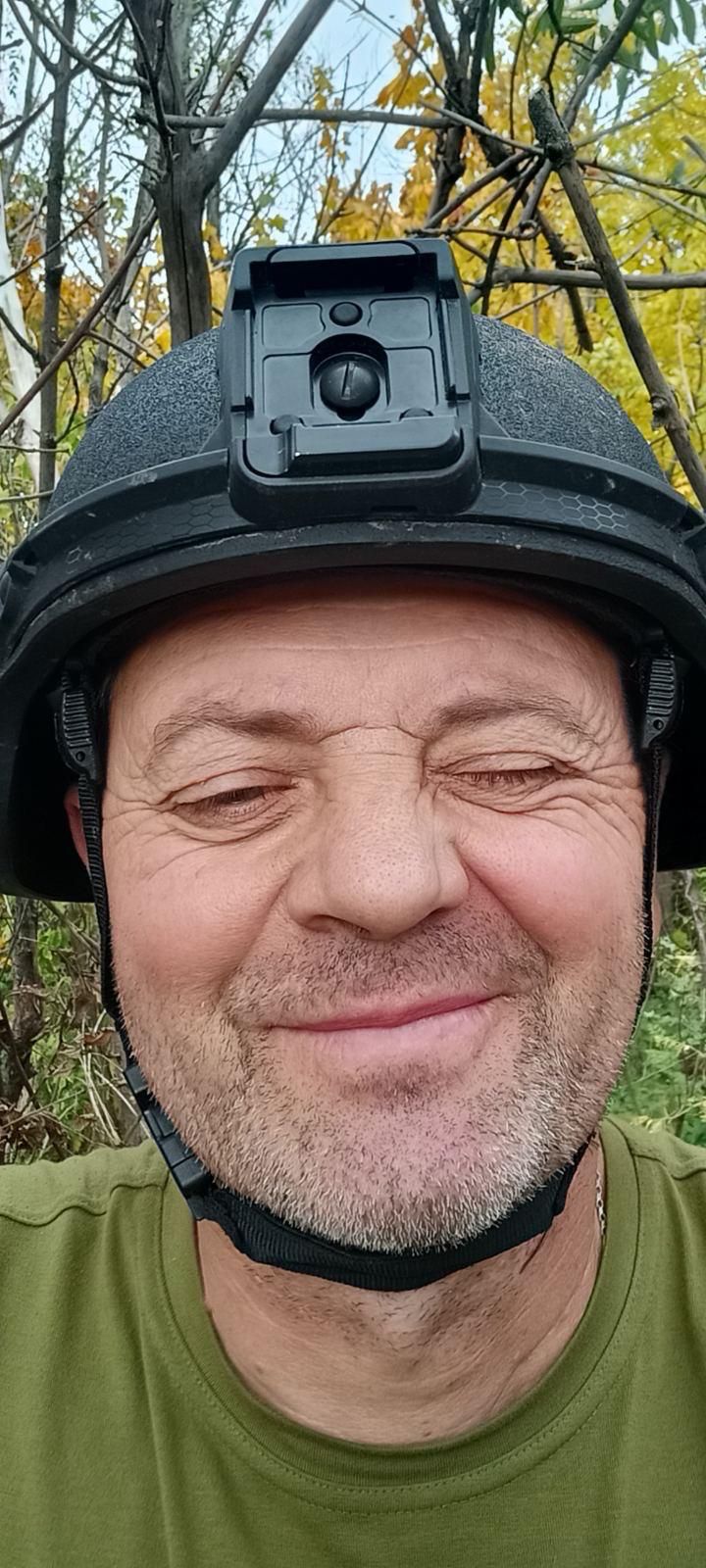 Pavlo Rudnytskyi's final message home, captured on his mobile phone.