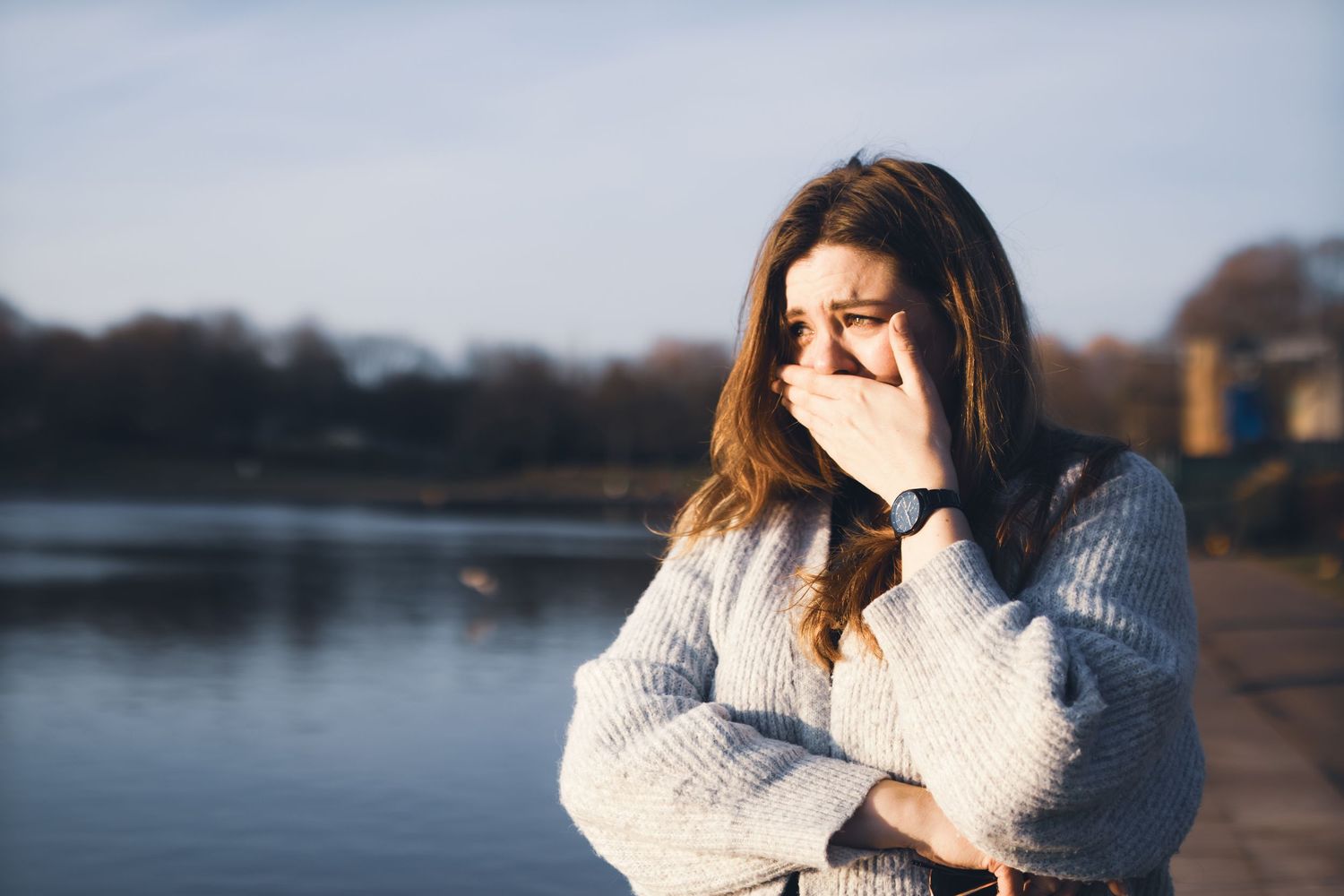 Hanna, grieving her father in Stevenage, 2025