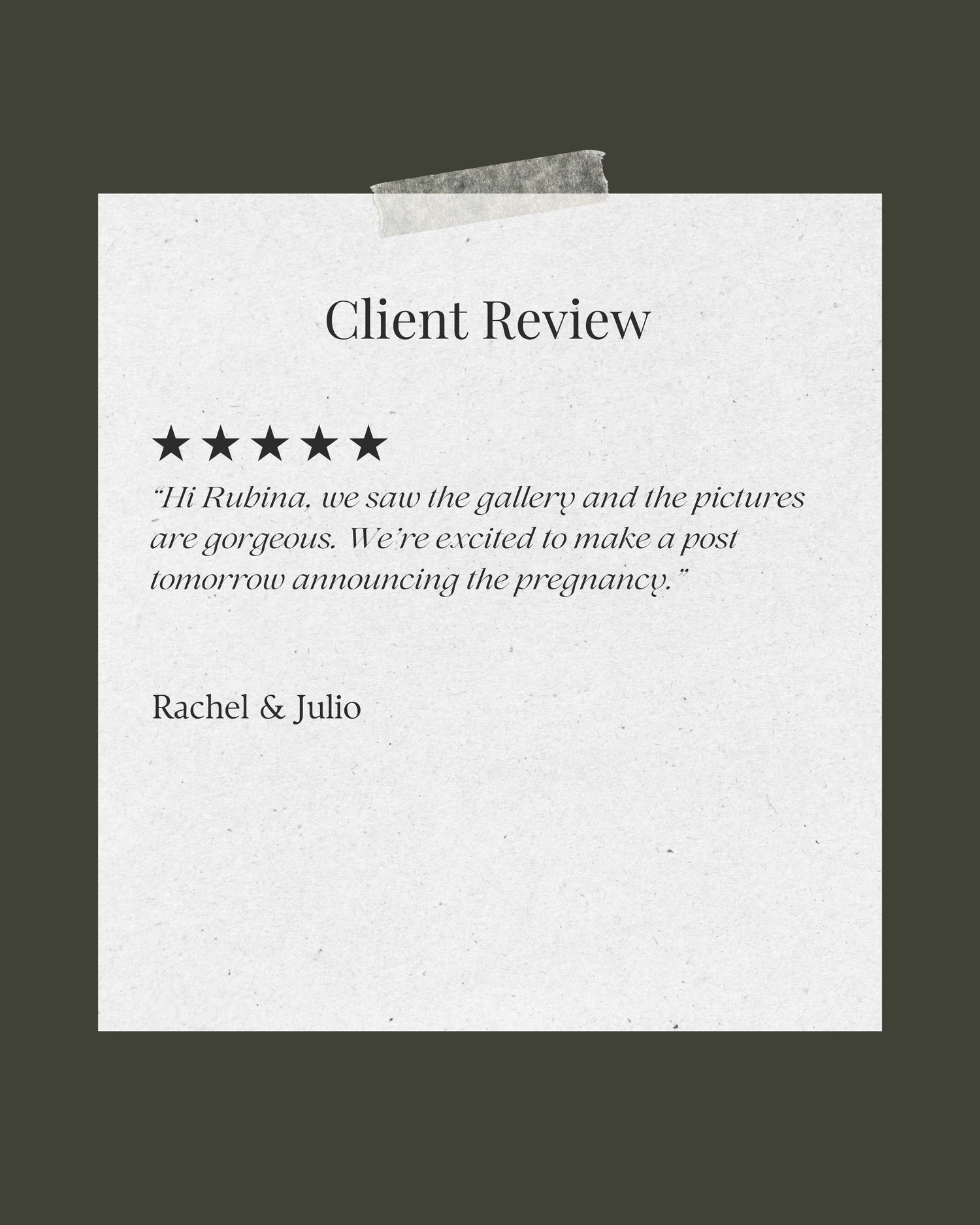 review , testimonials