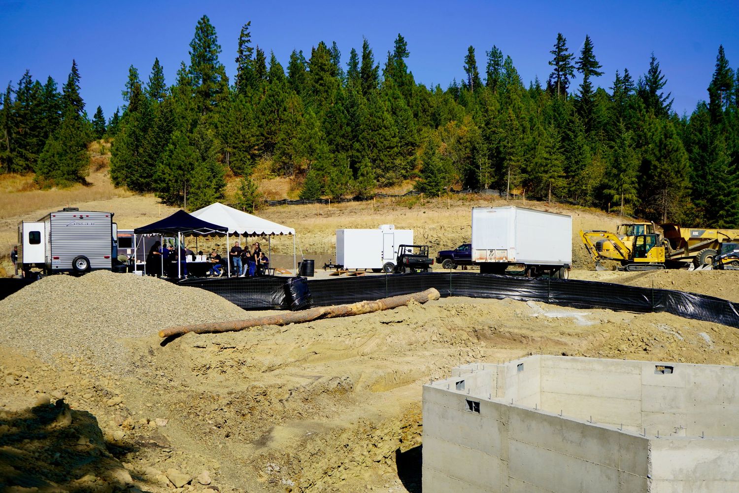 Real estate development project under construction in Washington