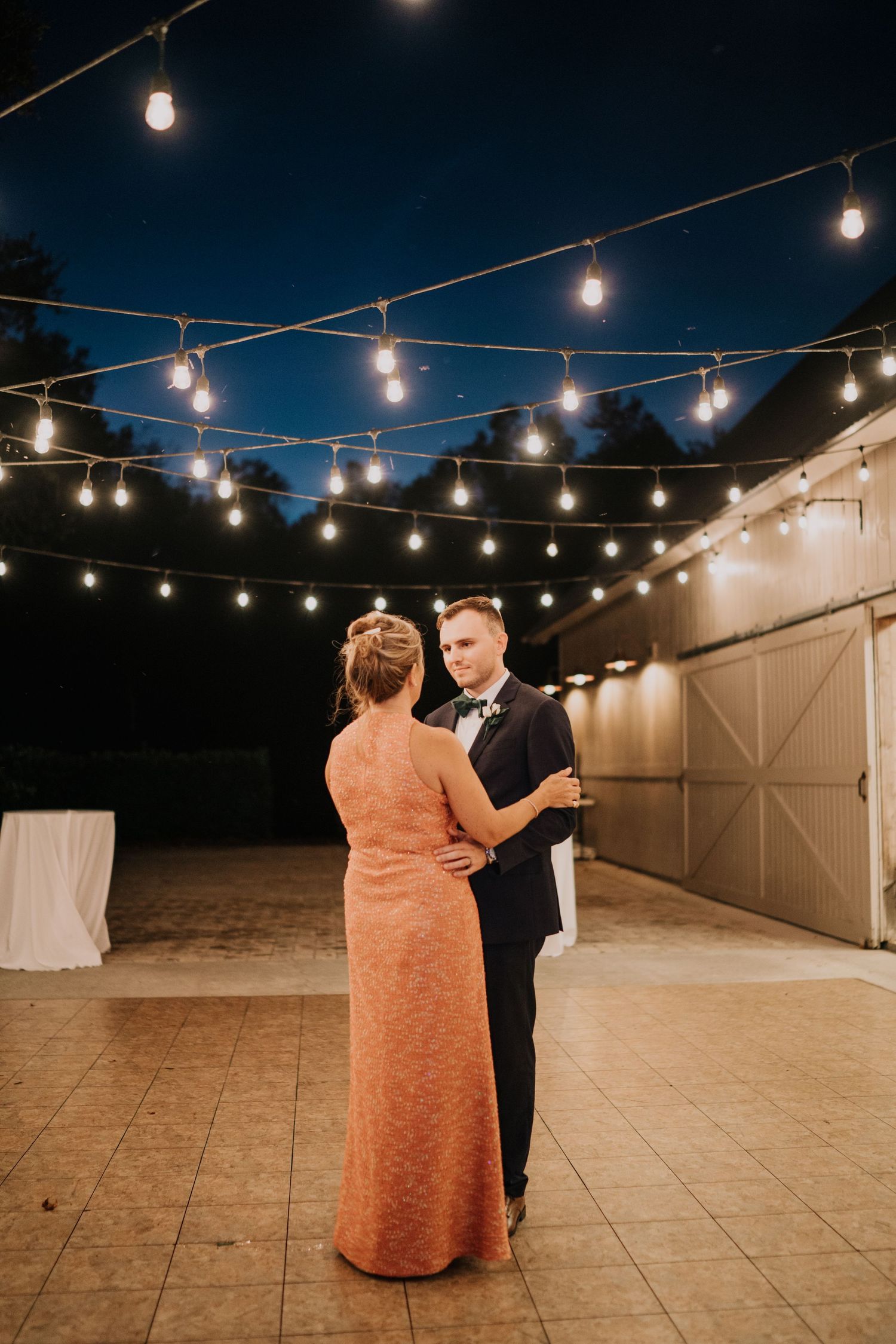 mother daughter dance at wedding in orlando florida