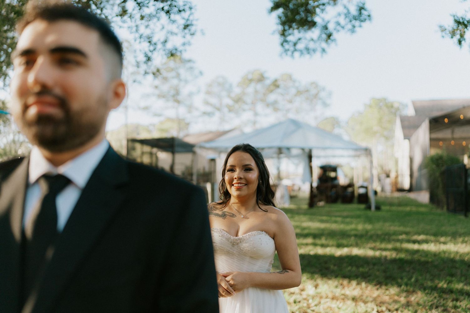 orlando backyard wedding