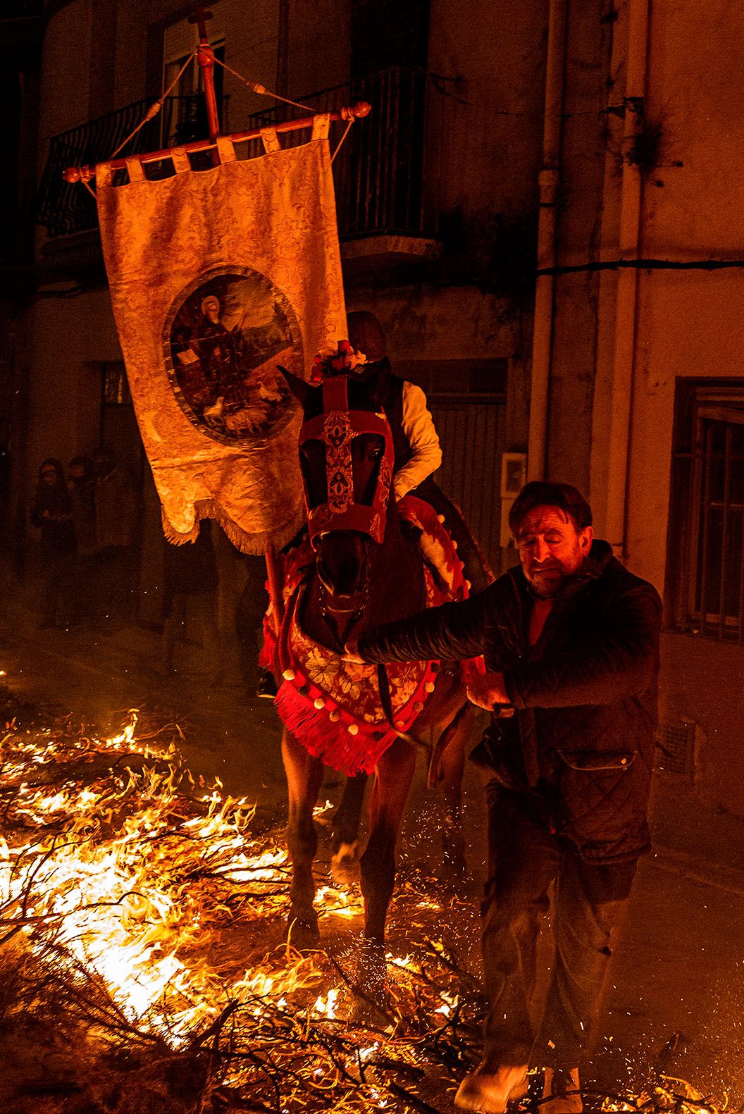 La Matxa, Festa de Sant Antoni a Vilanova d'Alcolea