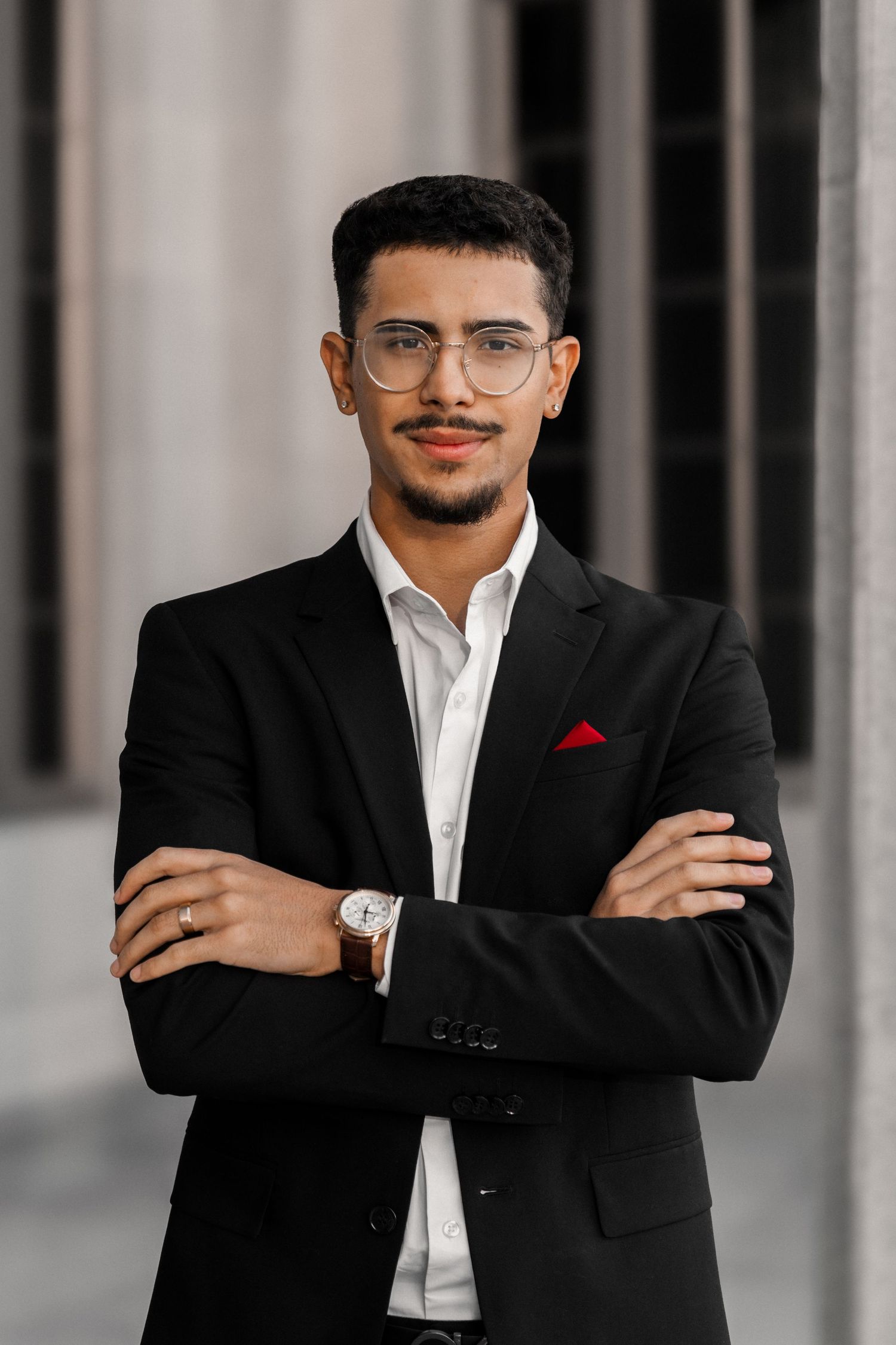 Professional headshot in Miami – man with confident, approachable expression