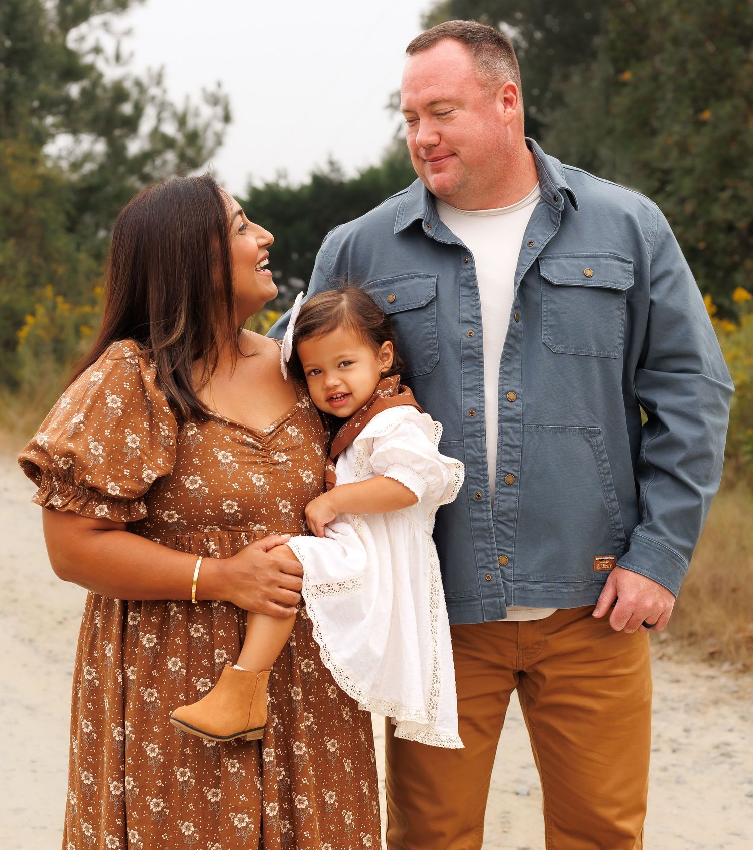 Family Fall photography in Davidson, NC